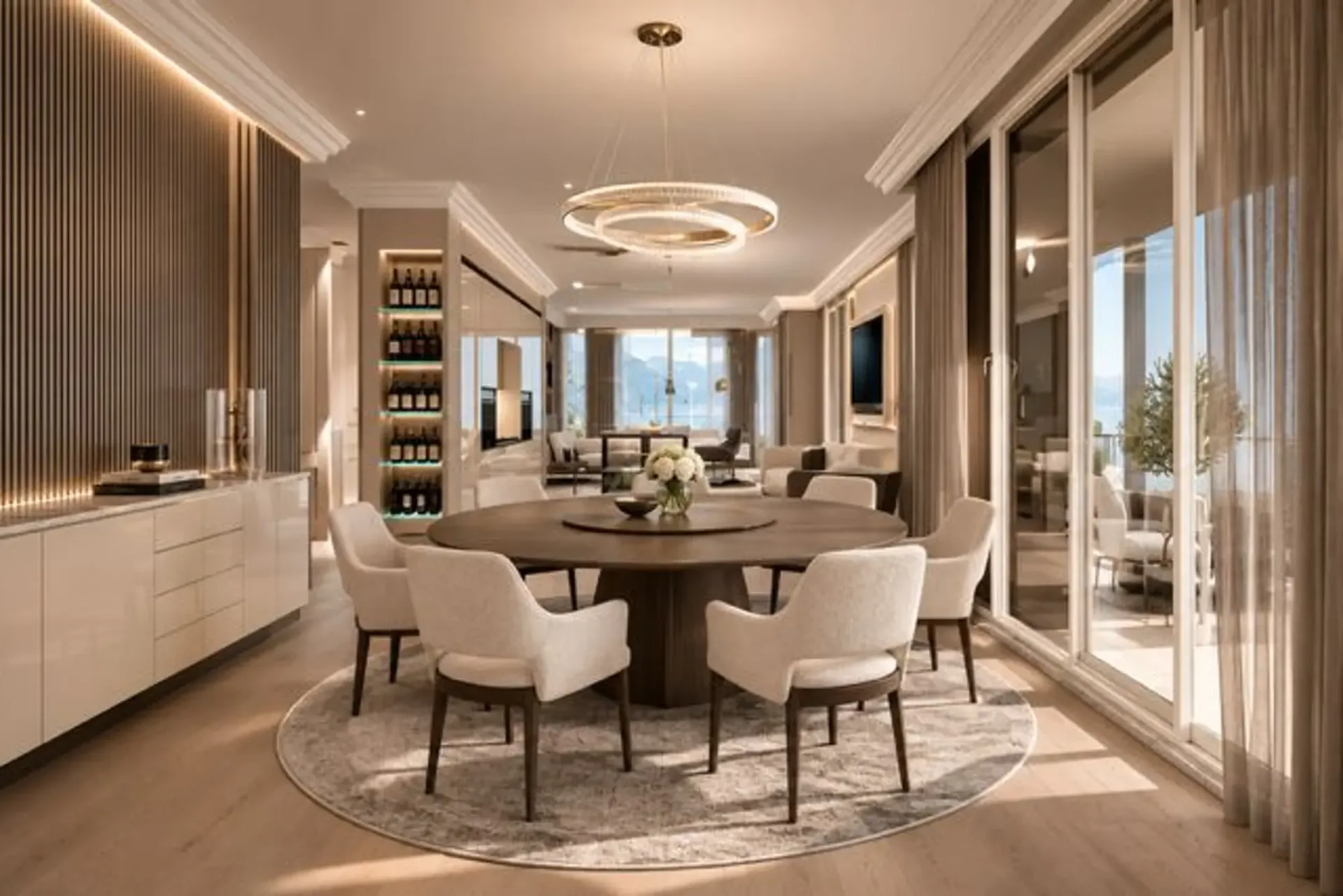 Exklusive 6-Zimmer-Neubauwohnung in Melide – Zeitlose Eleganz, grosszügige Terrassen und Wohnen nahe dem Luganersee