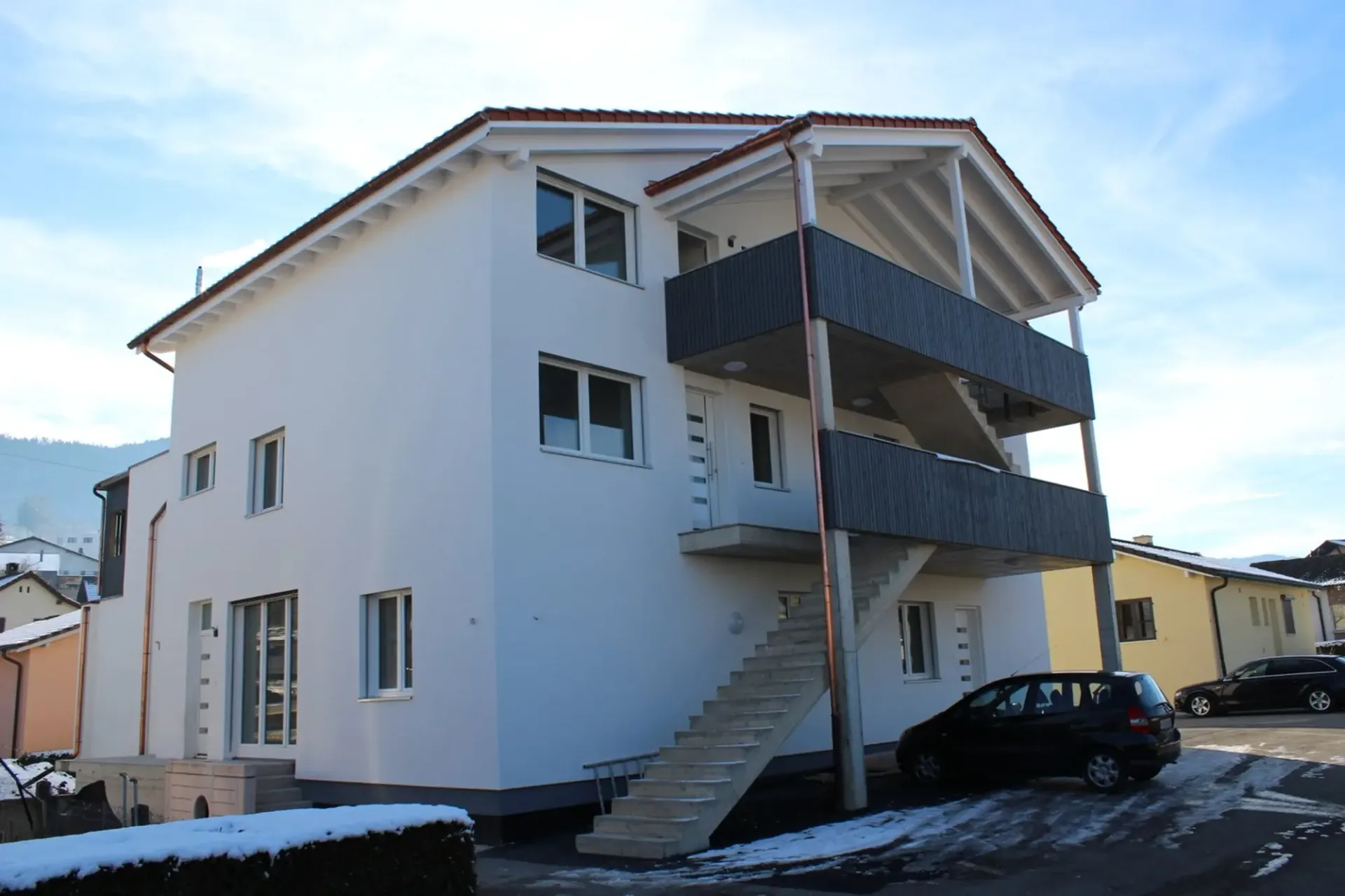 Helles 4.5-Zimmer-Wohnung mit Balkon in Courfaivre