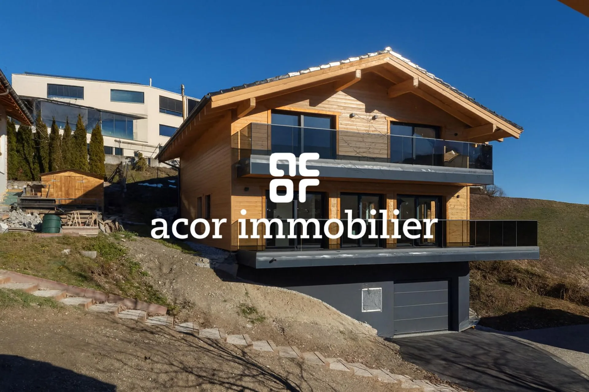 Chalet 5,5 Zimmer von hohem Standard in Lens - außergewöhnliche Aussicht