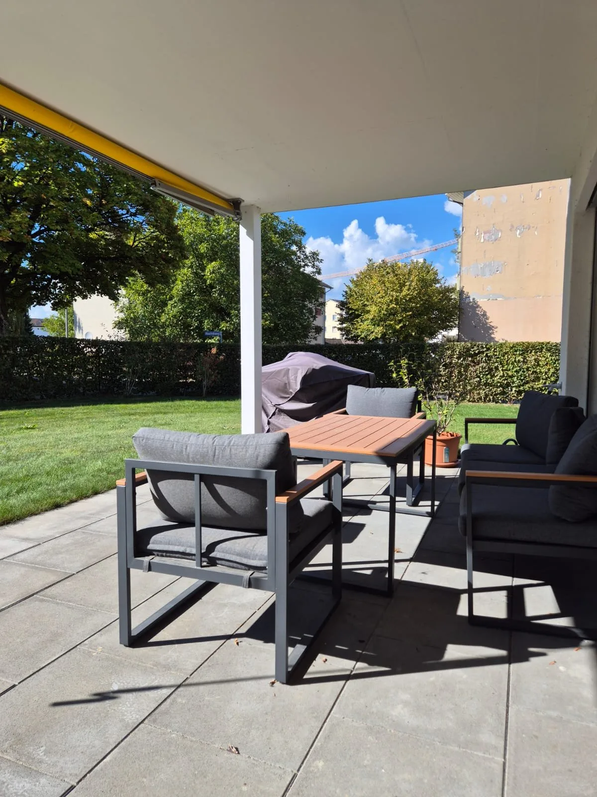 Moderne Gartenwohnung zentral und ruhig gelegen