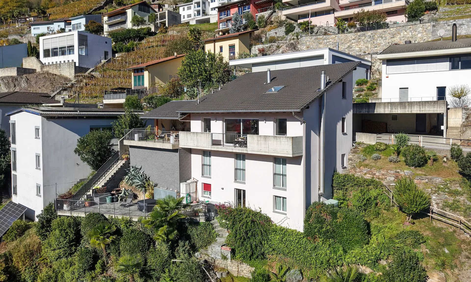 Wunderschöne 6.5-Zimmer-Villa mit offenem Blick auf Bellinzona