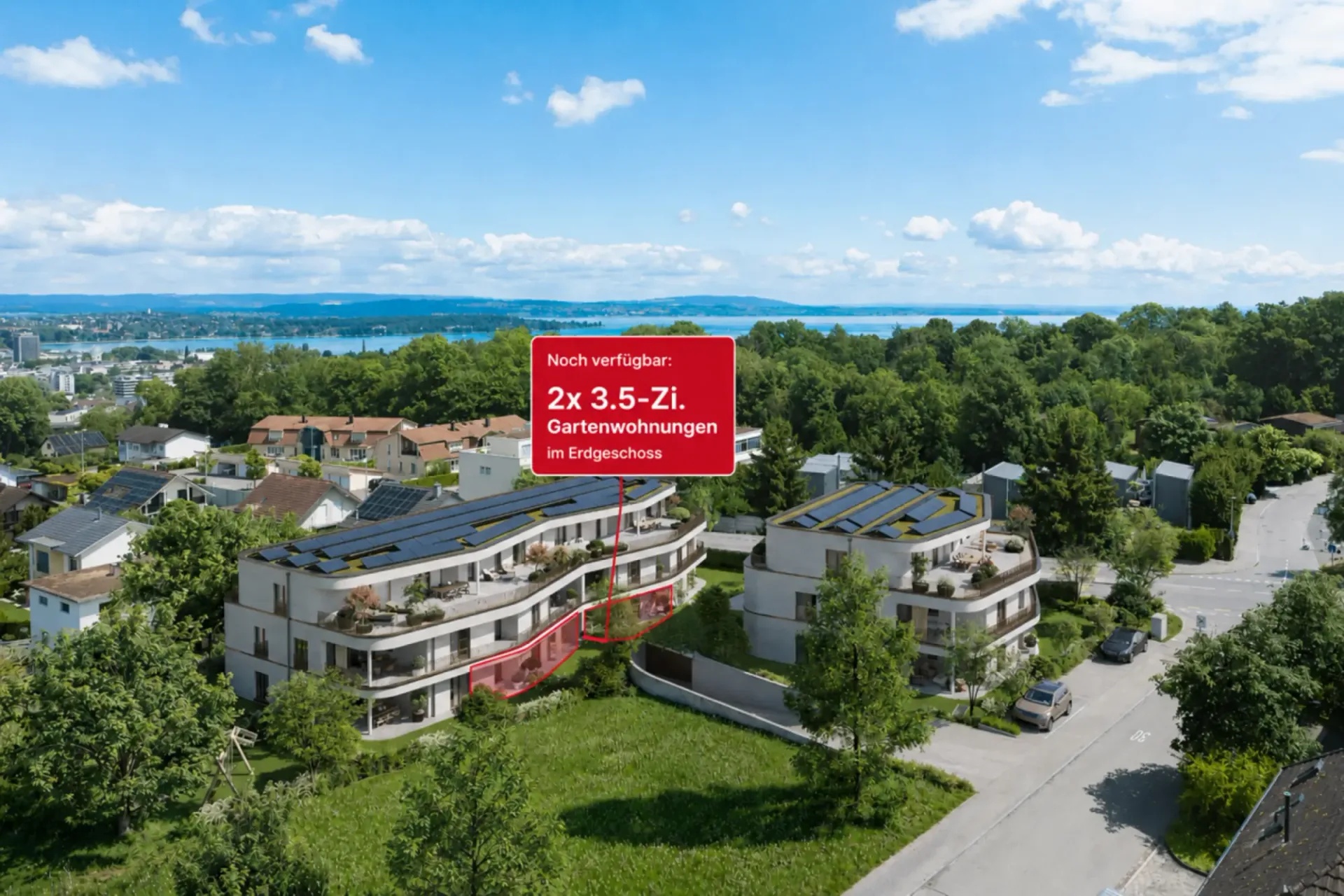 Appartement spacieux 3.5 pièces neuf "Linéa" Kreuzlingen
