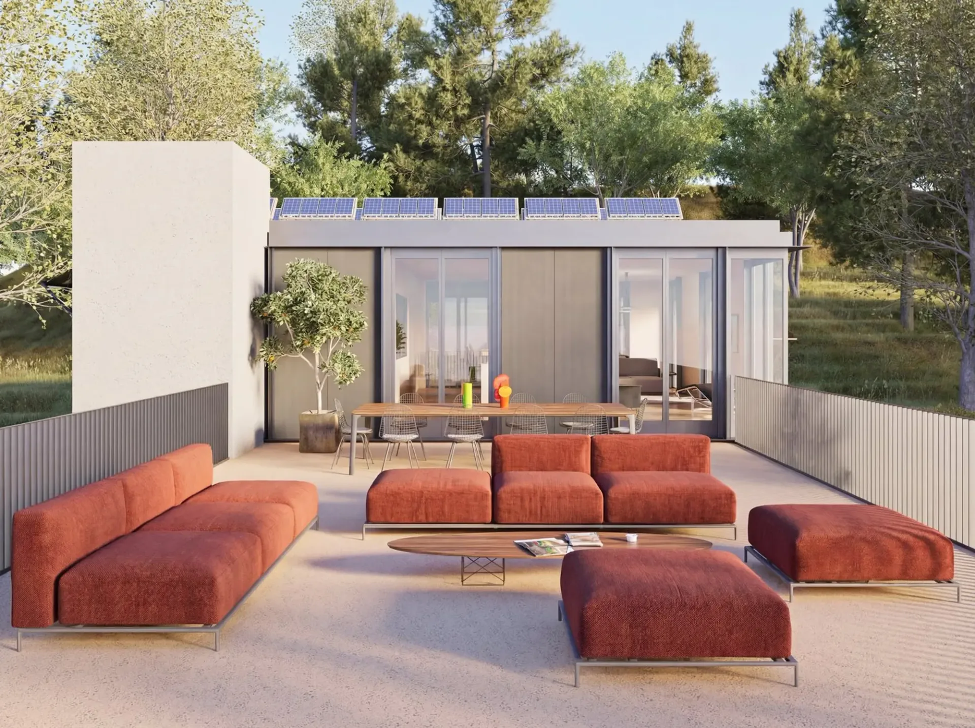 Attico vista Lago 4.5 locali a Pregassona