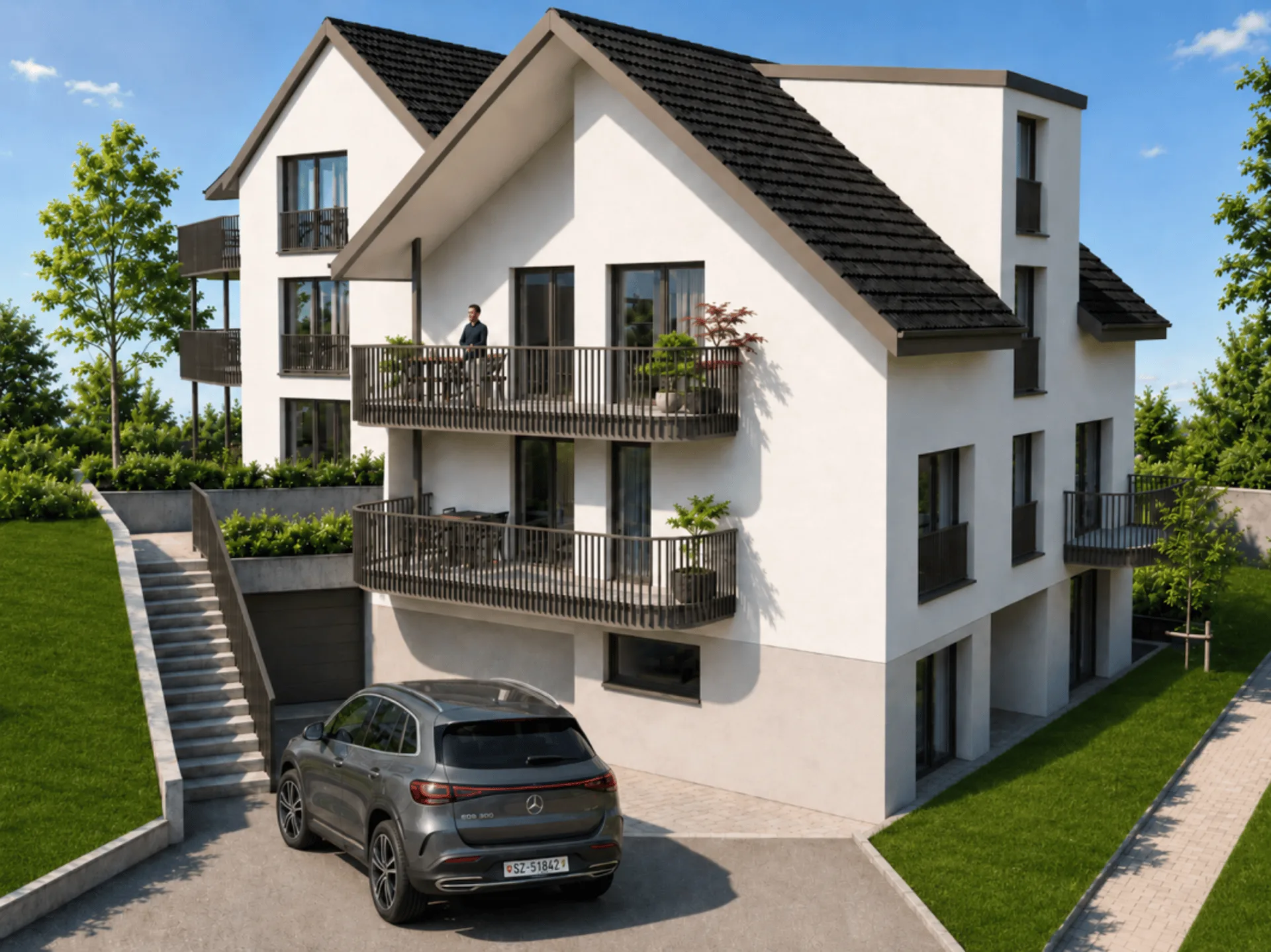 Erstvermietung: Moderne 2.5-Zimmer-Neubauwohnung mit Bergblick in Oberiberg!