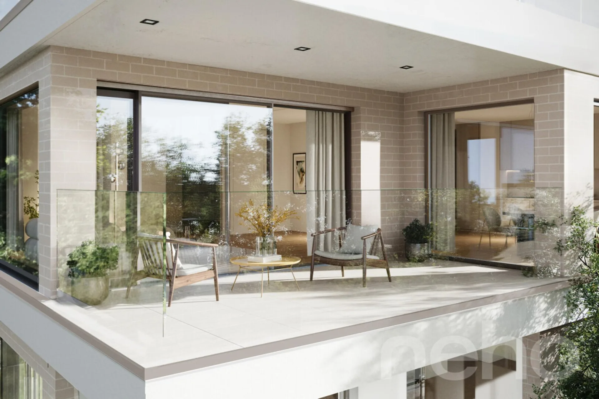 Appartement de standing dans un quartier résidentiel prisé