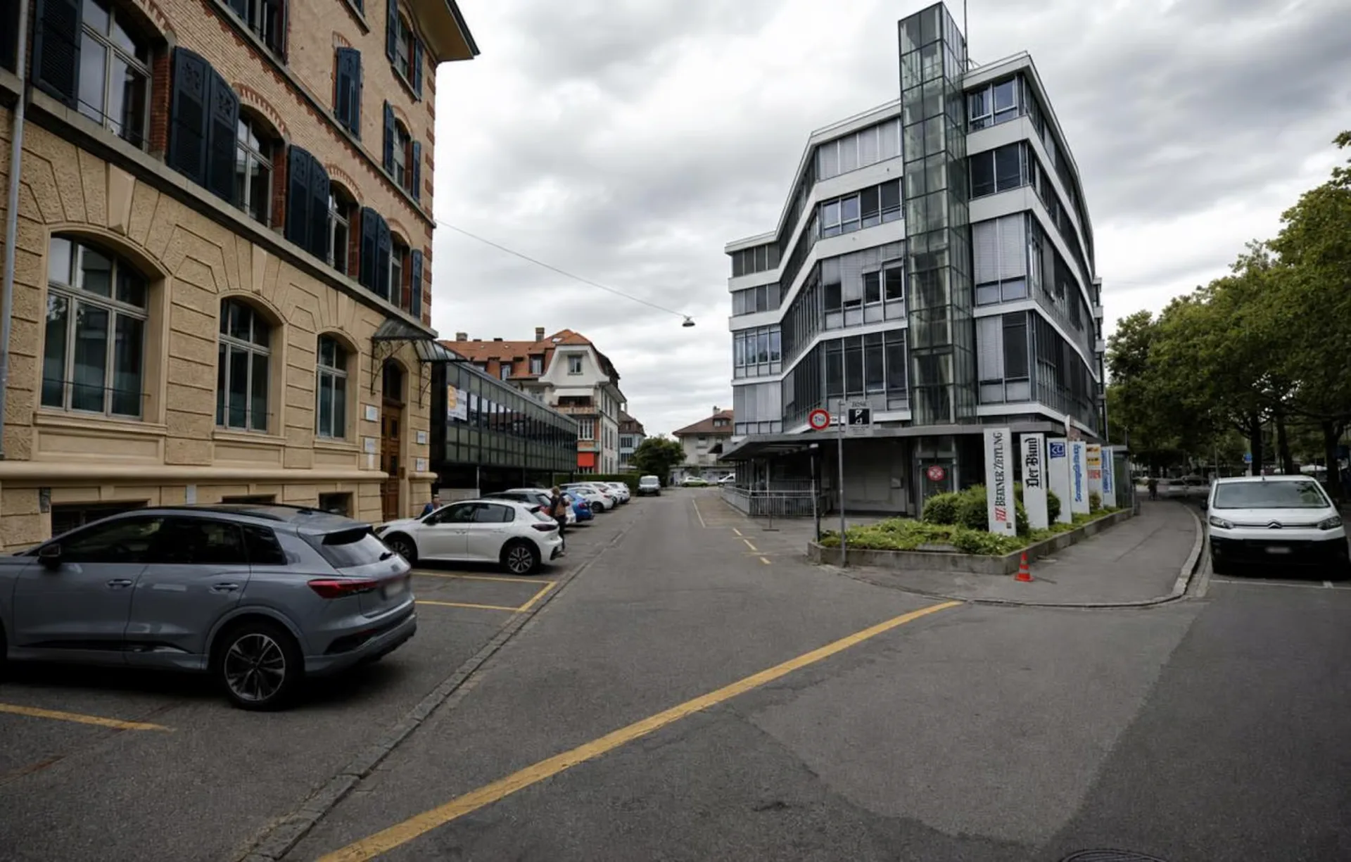 Aussenparkplatz im Innenhof - Lorraine-Quartier