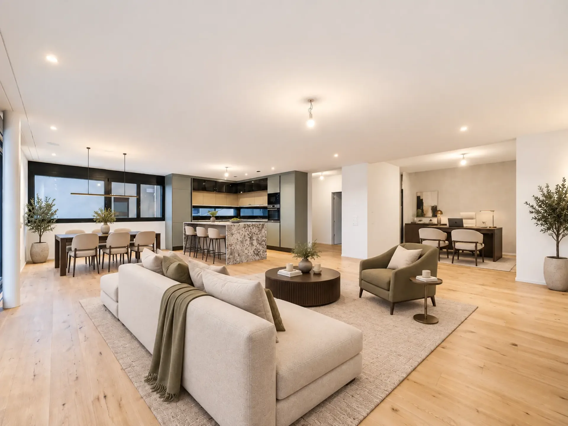 Exklusive 4.5-Zimmer-Terrassenwohnung im Neubau in Umiken