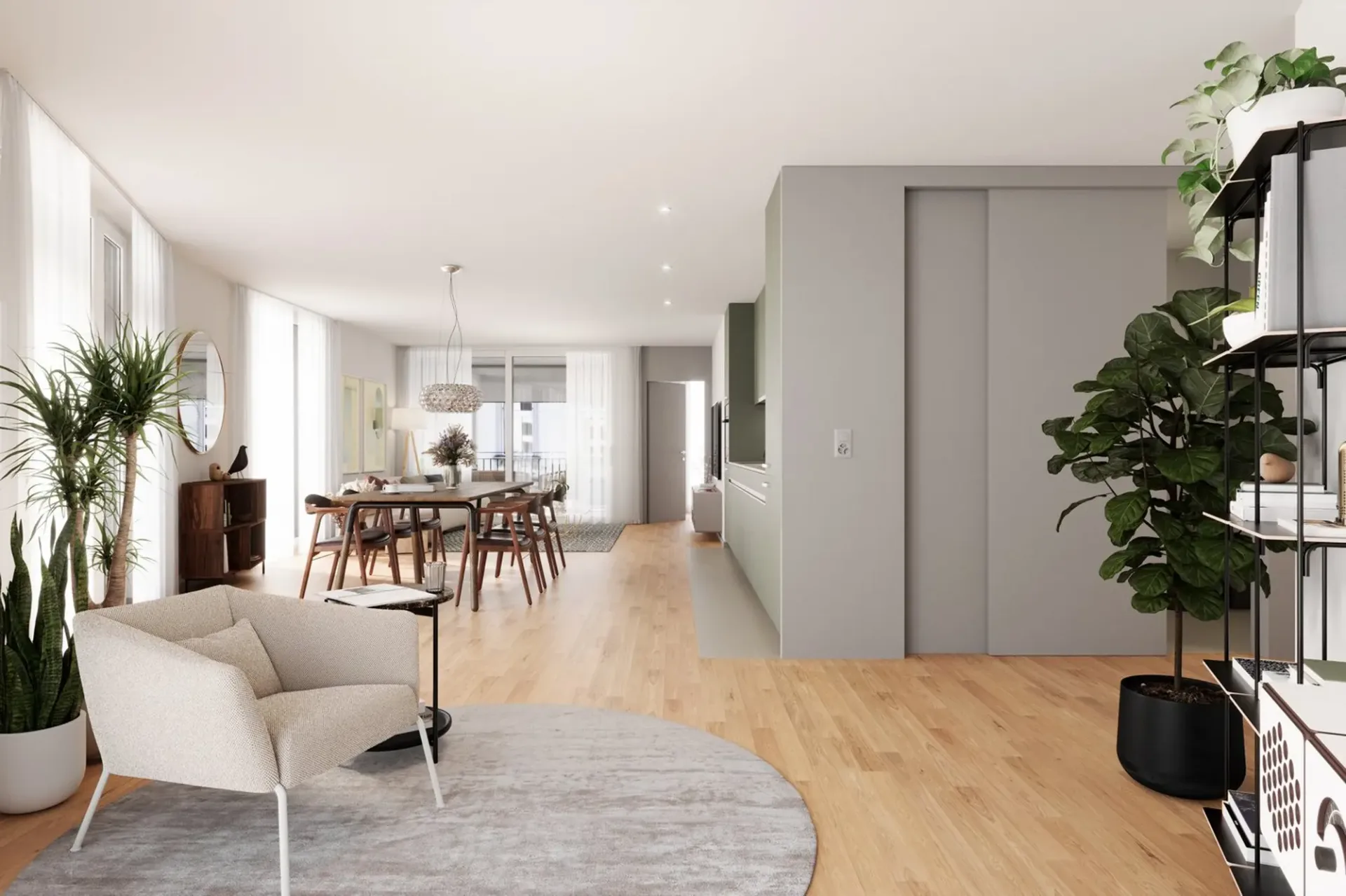 First rental of new construction project Arcadia, Horgen
