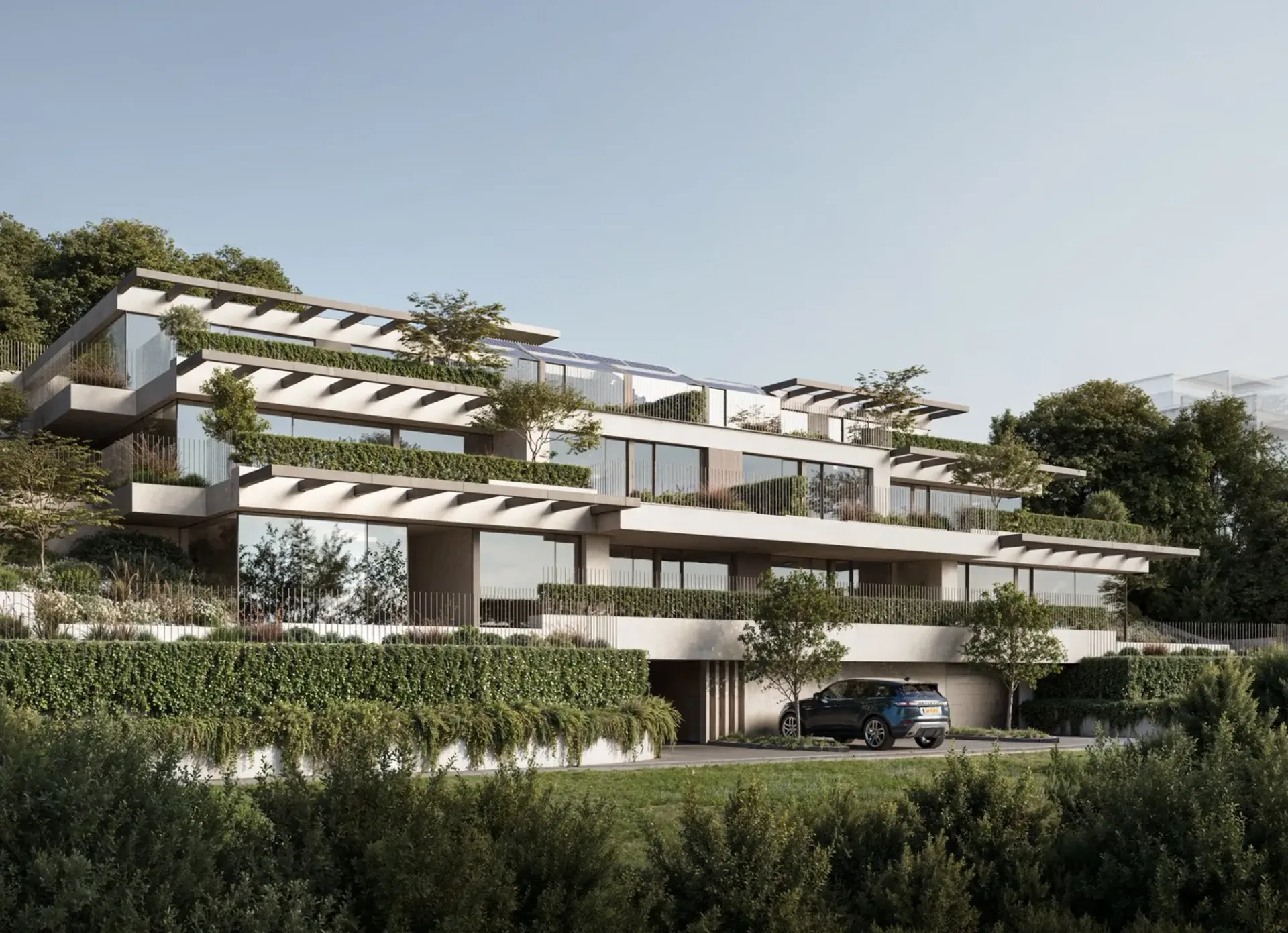 Neubau: 4.5-Zimmer-Terrassenwohnung, 144 m² - Wohnen am Sonnenhang