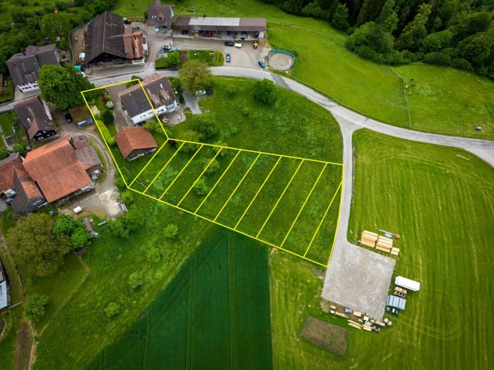 Haus und Grundstück mit Potential