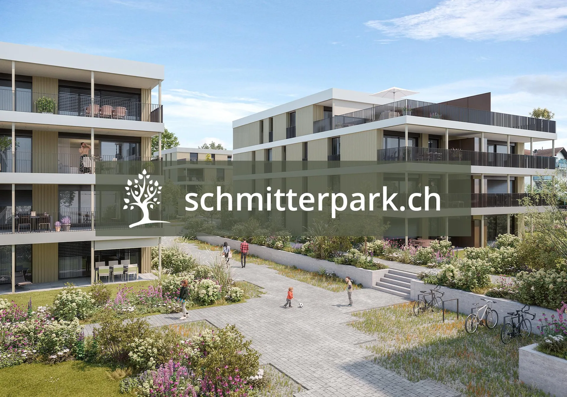 Urbanes Wohnen im Grünen - "schmitterpark.ch" Diepoldsau