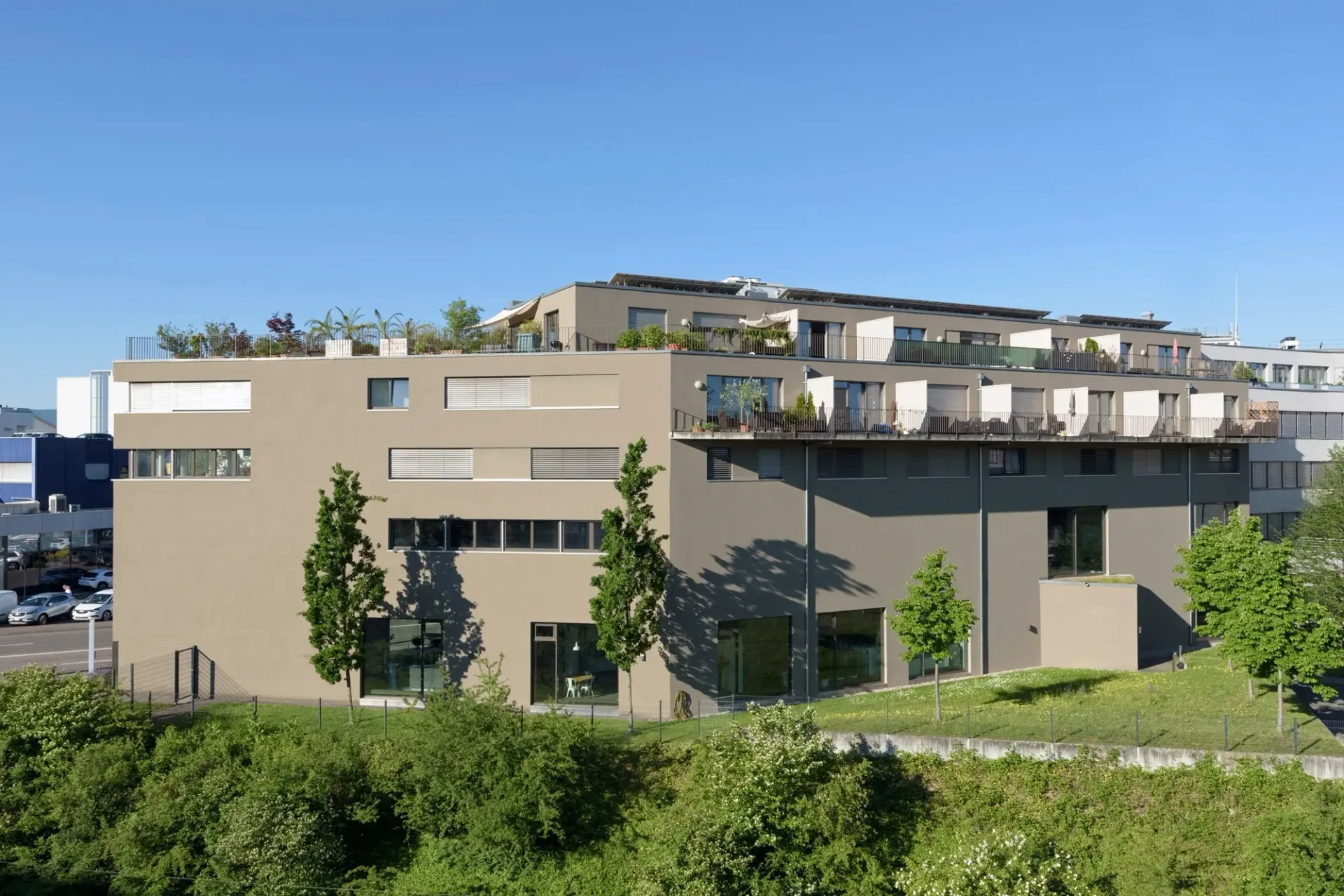 Appartamento a due piani di 3 locali al Dreispitz