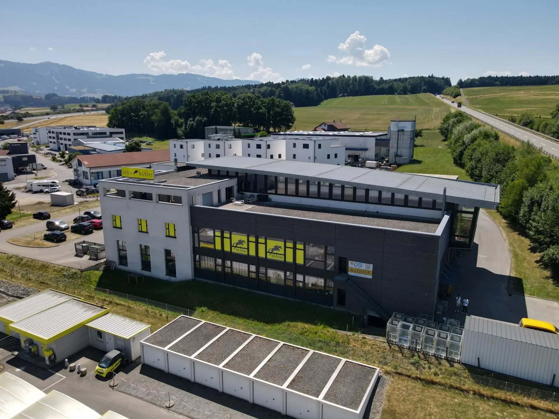 Gewerbezone Farvagny - Restaurant/Bar mit professioneller Küche