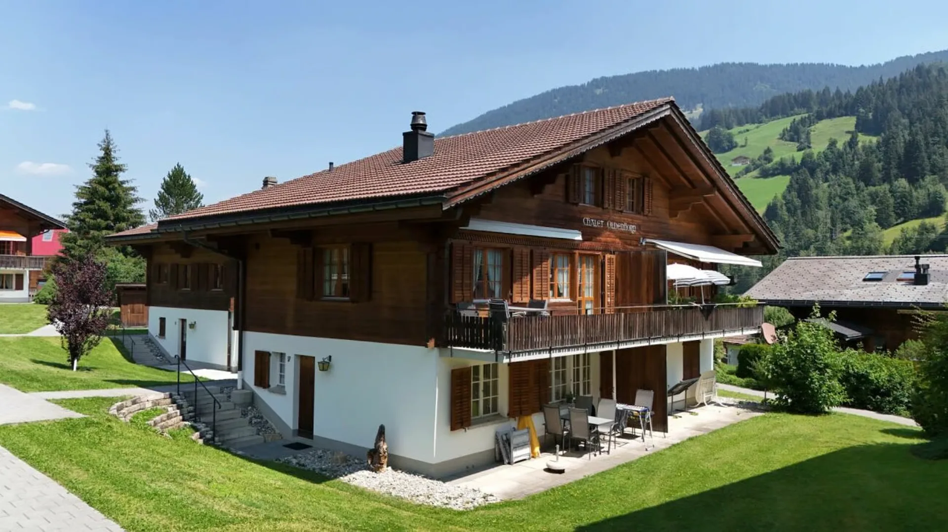 Charmante 3.5-Zimmer-Maisonette im Chalet Oldenhorn