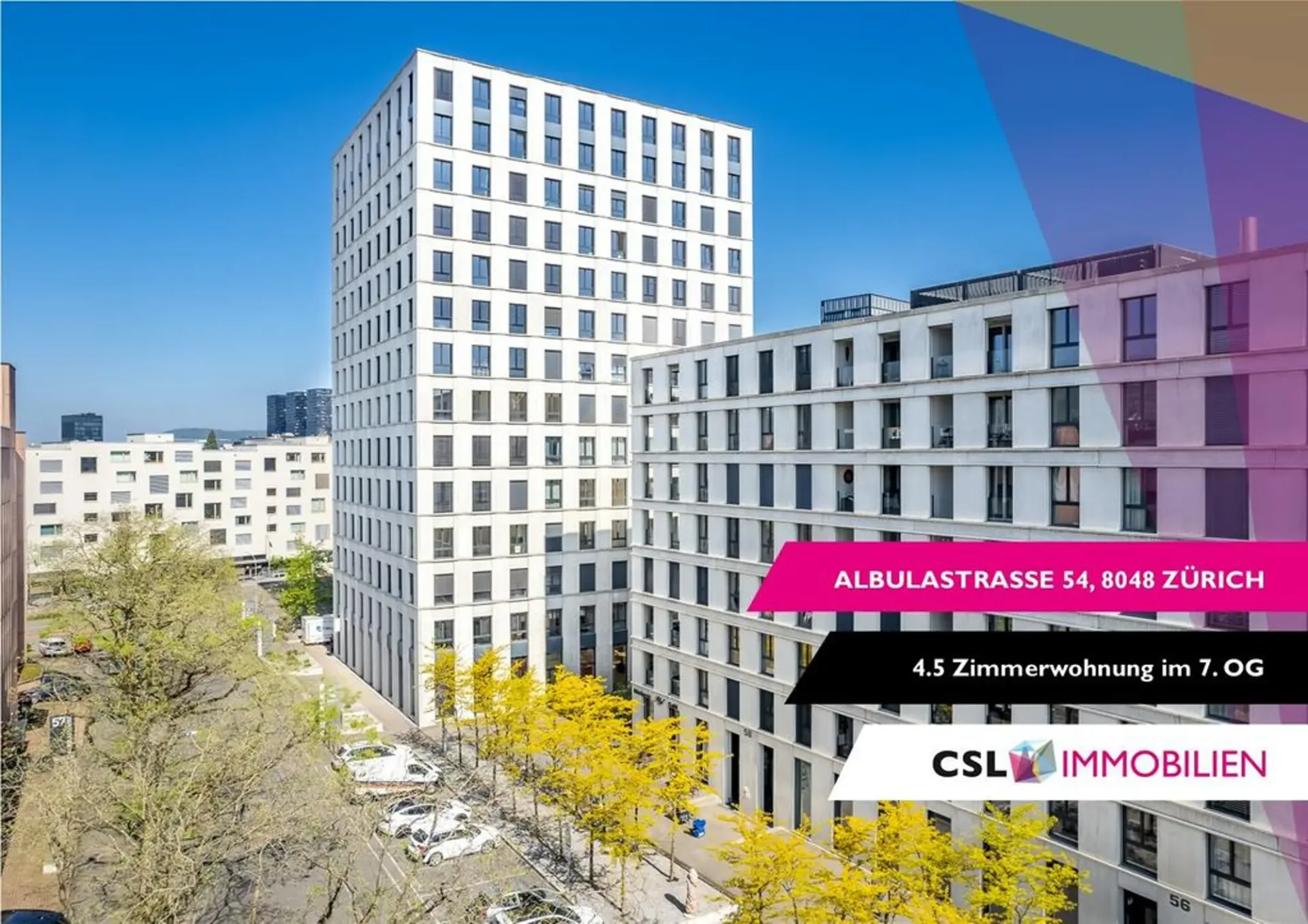Helle 4.5-Zimmer-Wohnung an attraktiver Lage in Zürich-Altstetten
