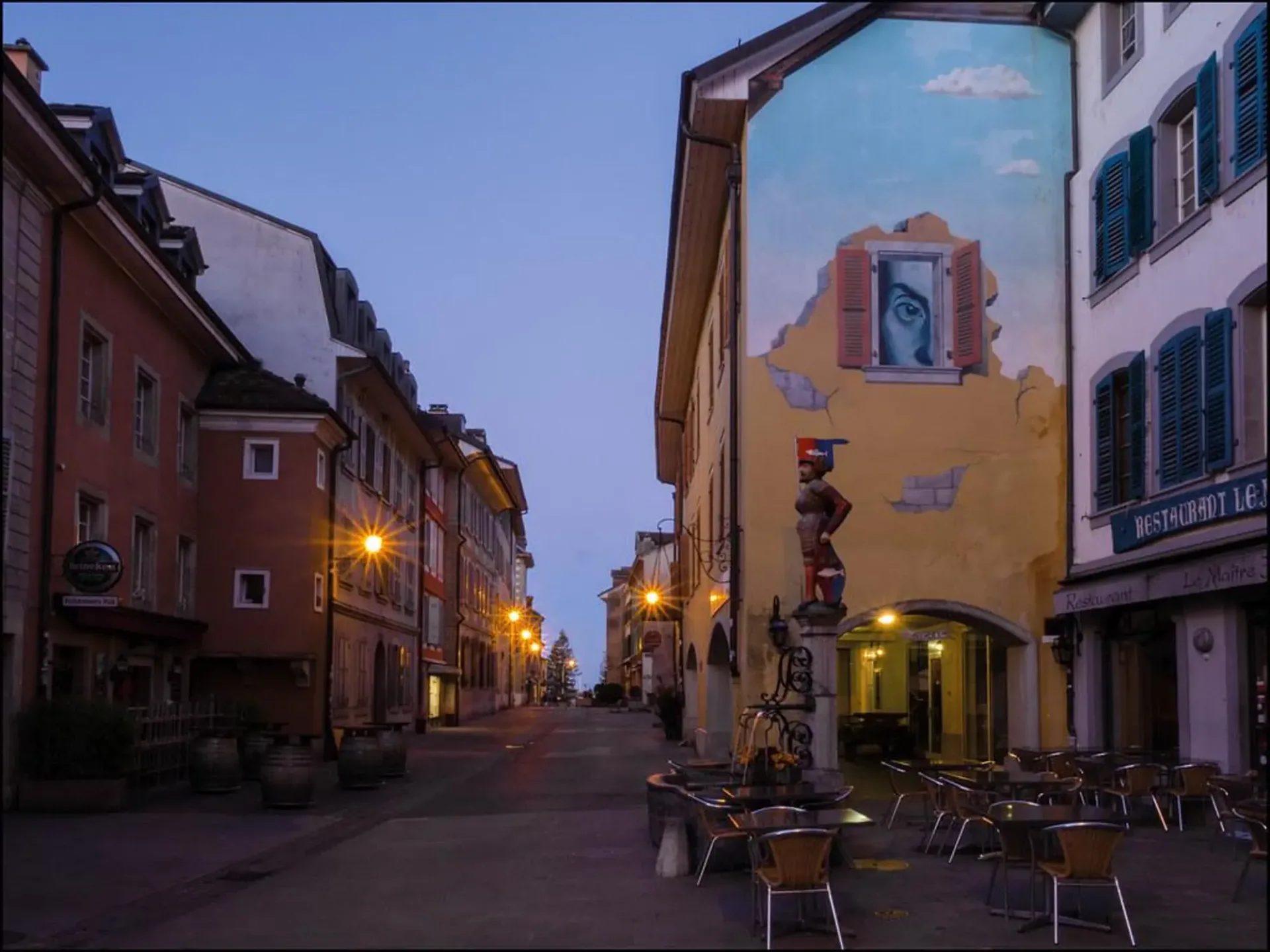 Arcade gewerblich an der Rue de Rive in Nyon