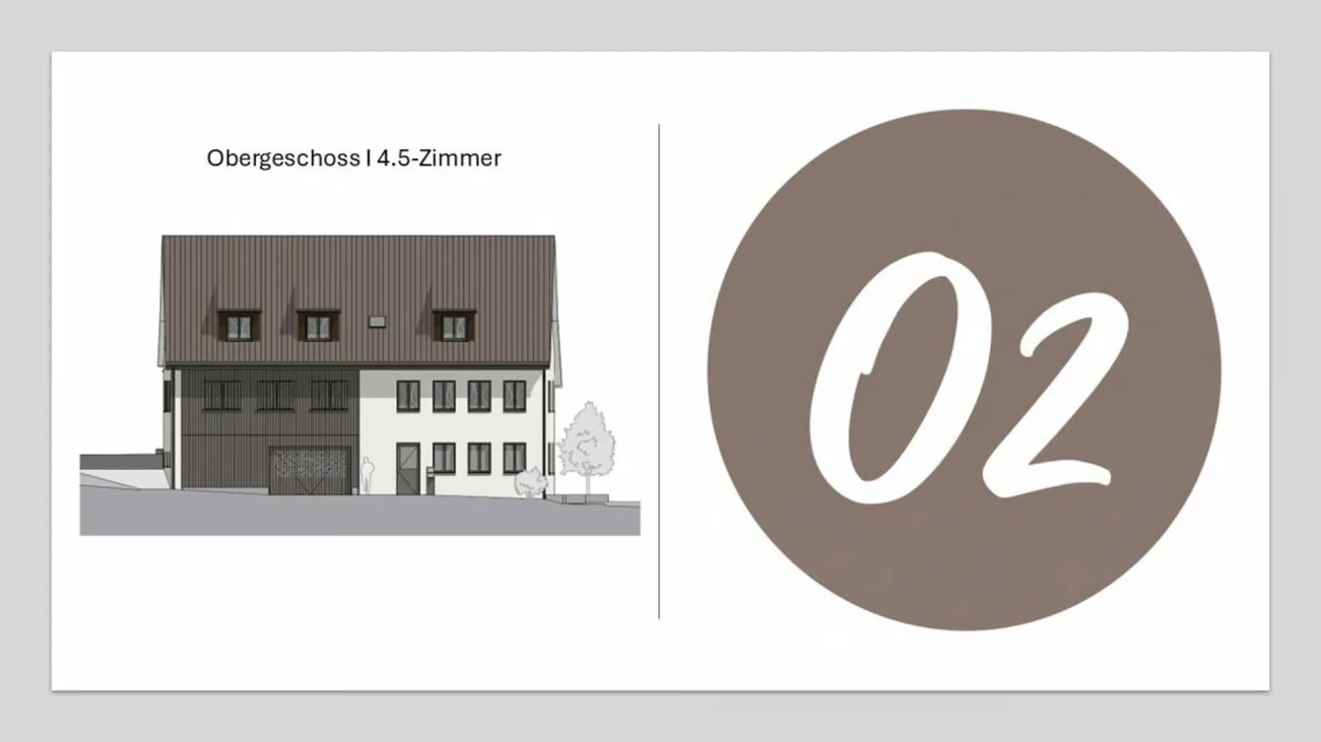 Mehrfamilienhaus "Bachblick" - Obergeschoss