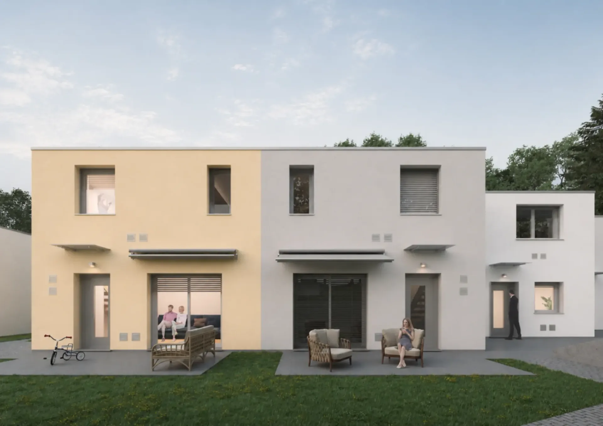 Neubau - Duplex-Investment