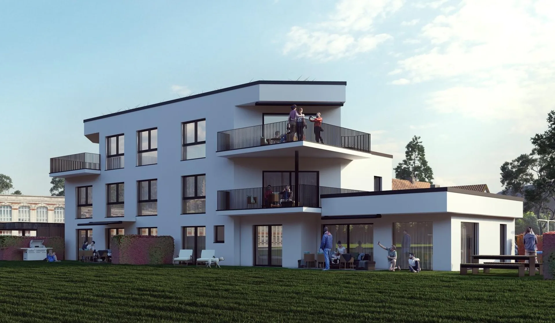 Moderne 5.5-Zimmer-Wohnung im steuergünstigen Däniken an exklusiver Lage