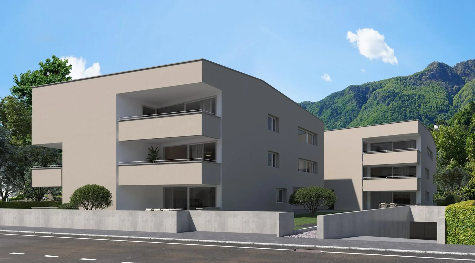 Attico duplex a Monte Carasso con ascensore interno.