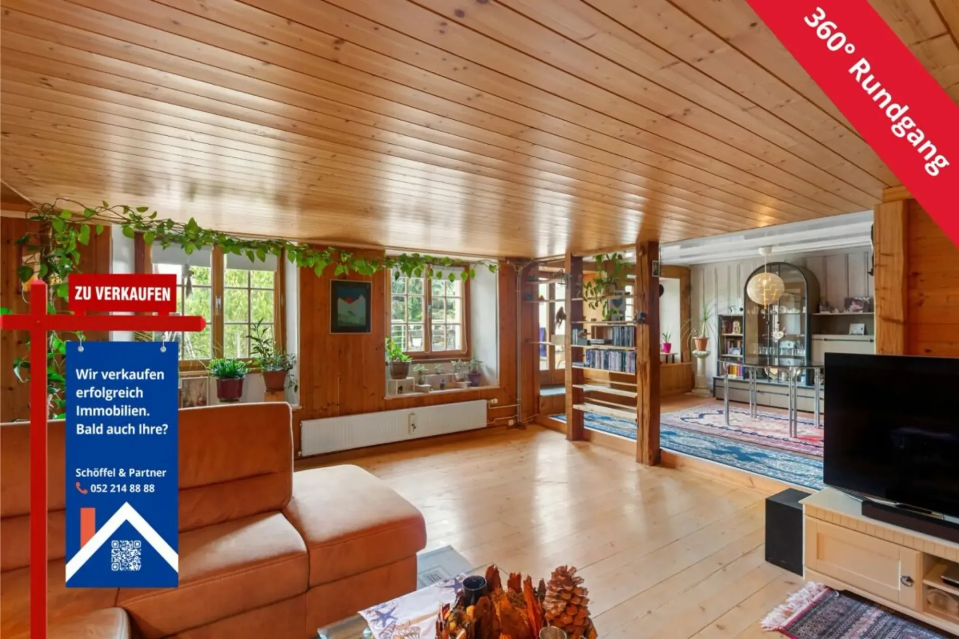 7 ½-Zimmer-Einfamilienhaus mit aussergewöhnlichem Raumangebot