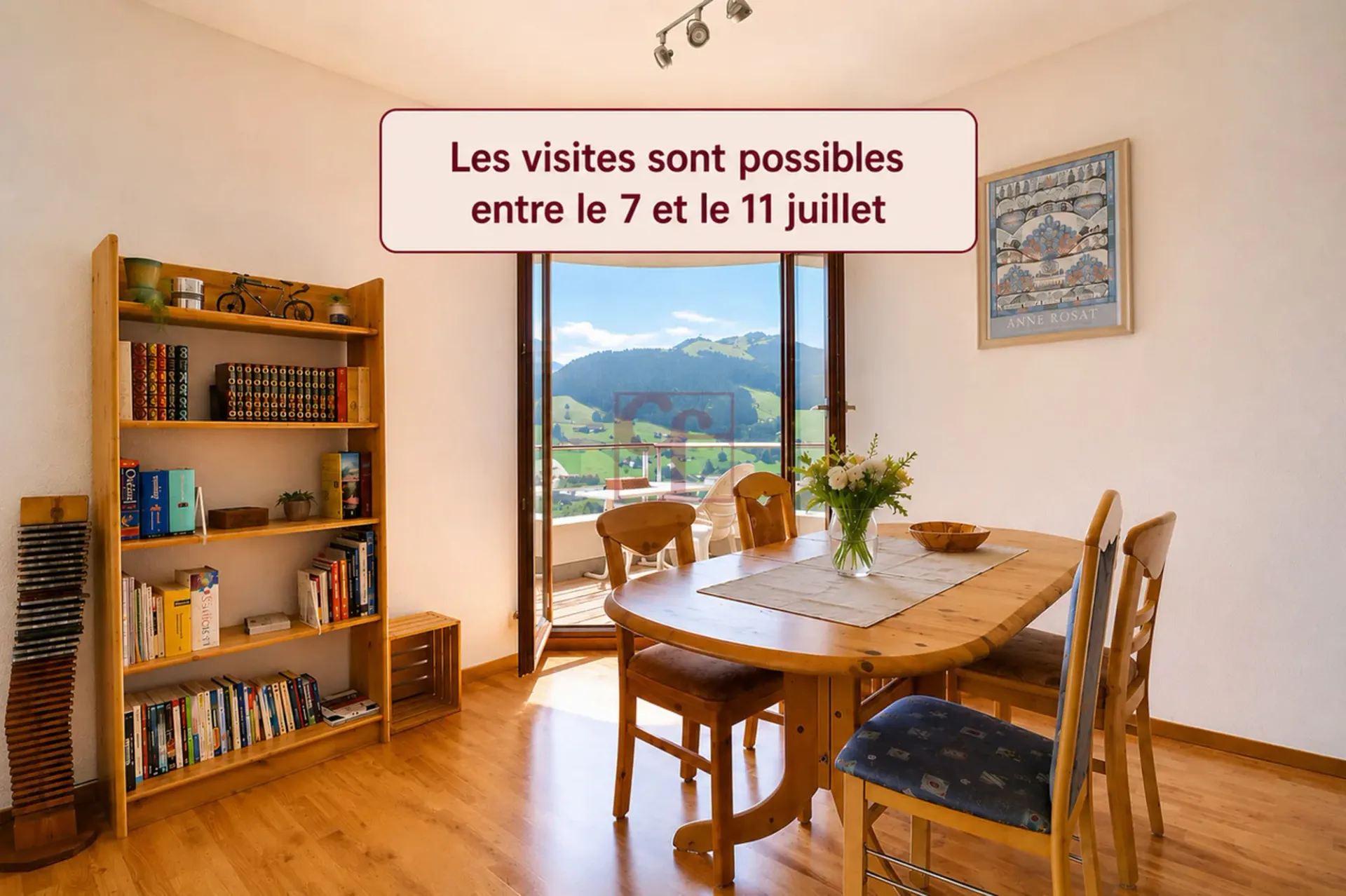 Château-d'Oex - Appartement 3,5 pièces dans une résidence de standing