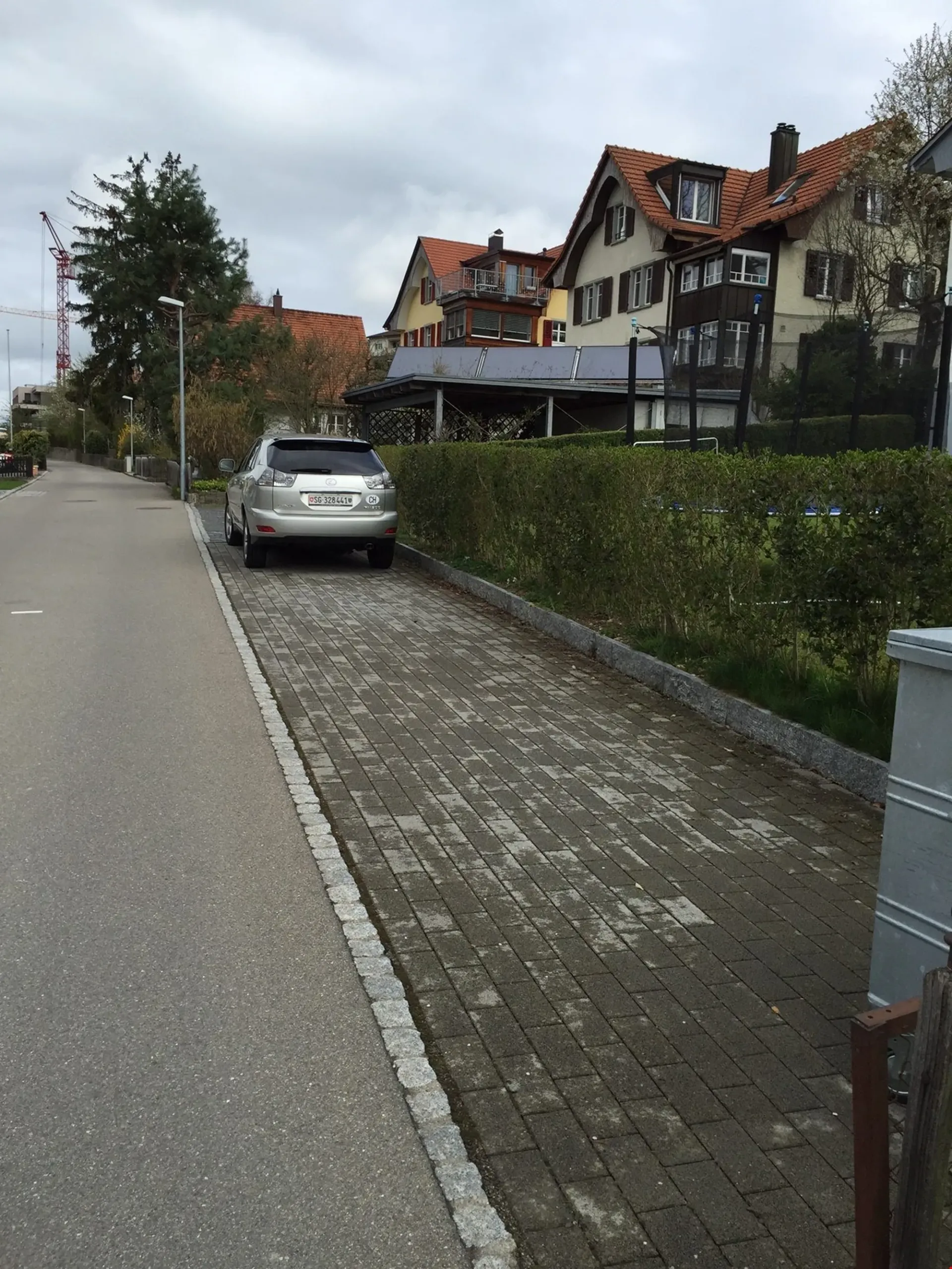 Zentraler Parkplatz im Freien in Wil SG