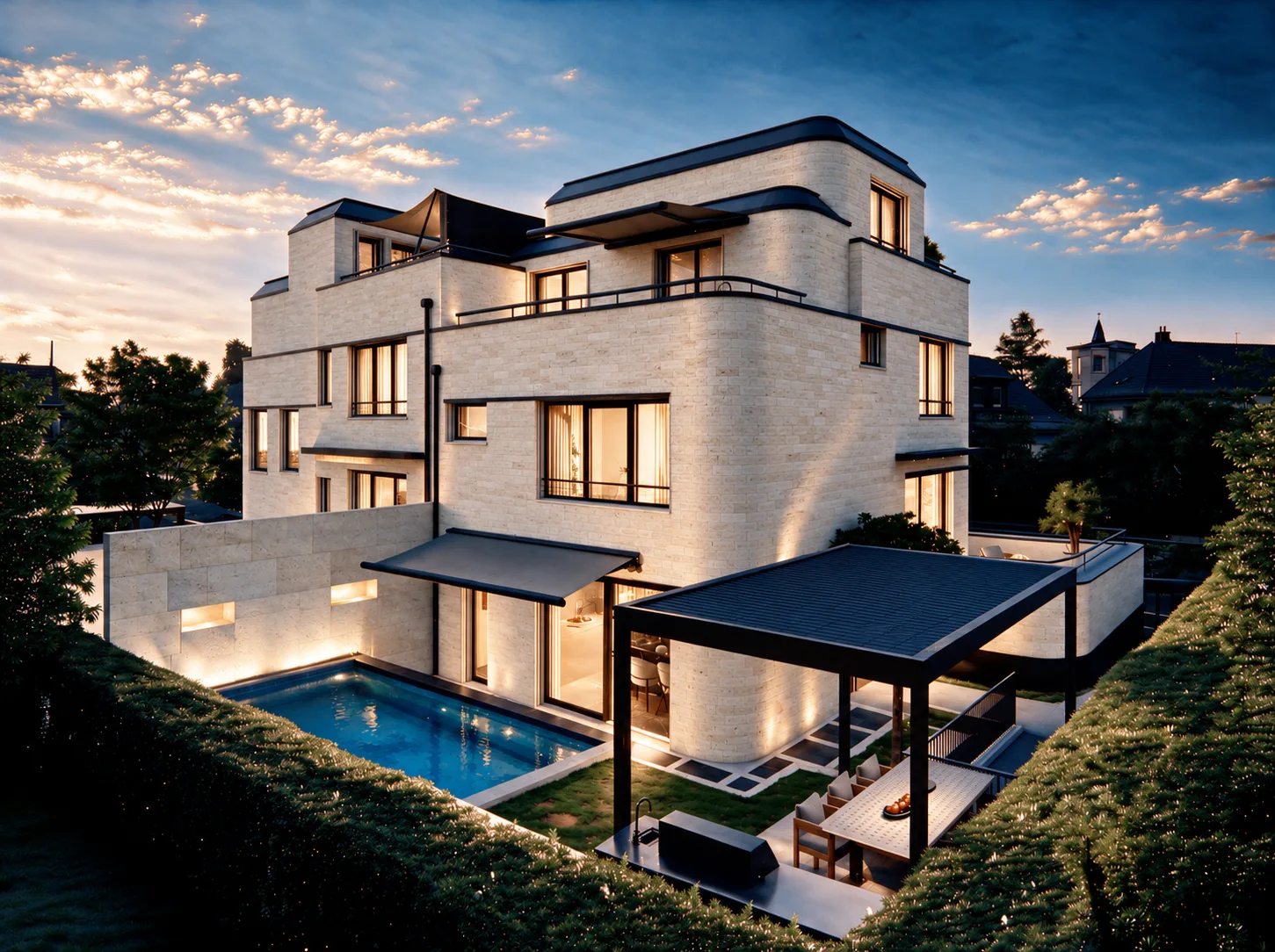 Il punto forte di Kilchberg a livelli sfalsati: una spettacolare casa di lusso con piscina, fitness e Smart Home
