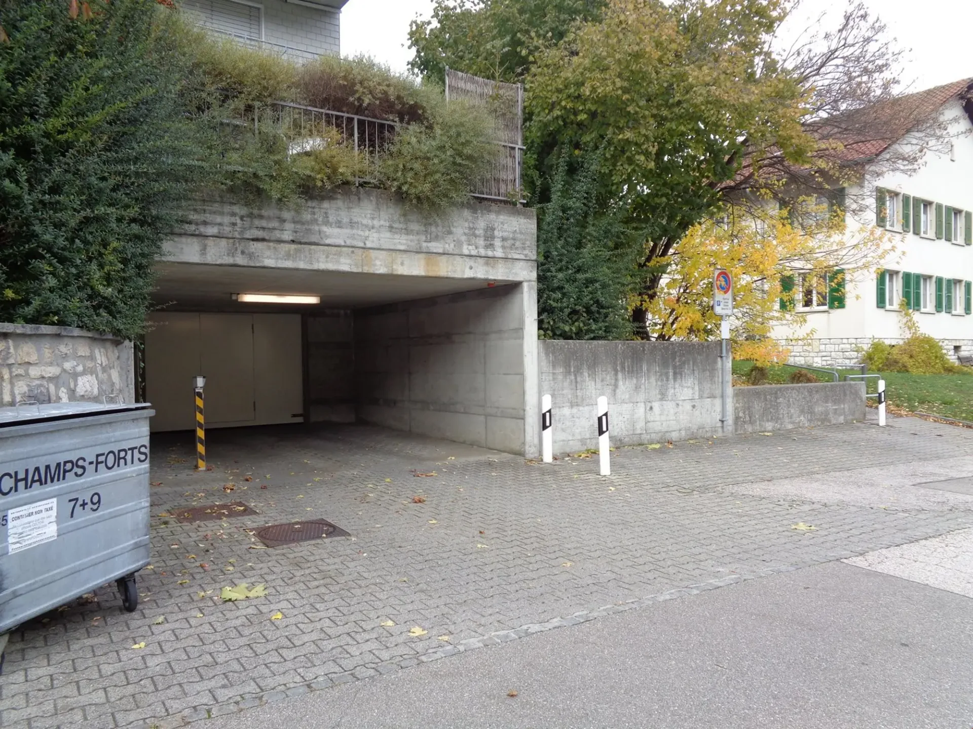 Parkplatz in Untergrundgarage