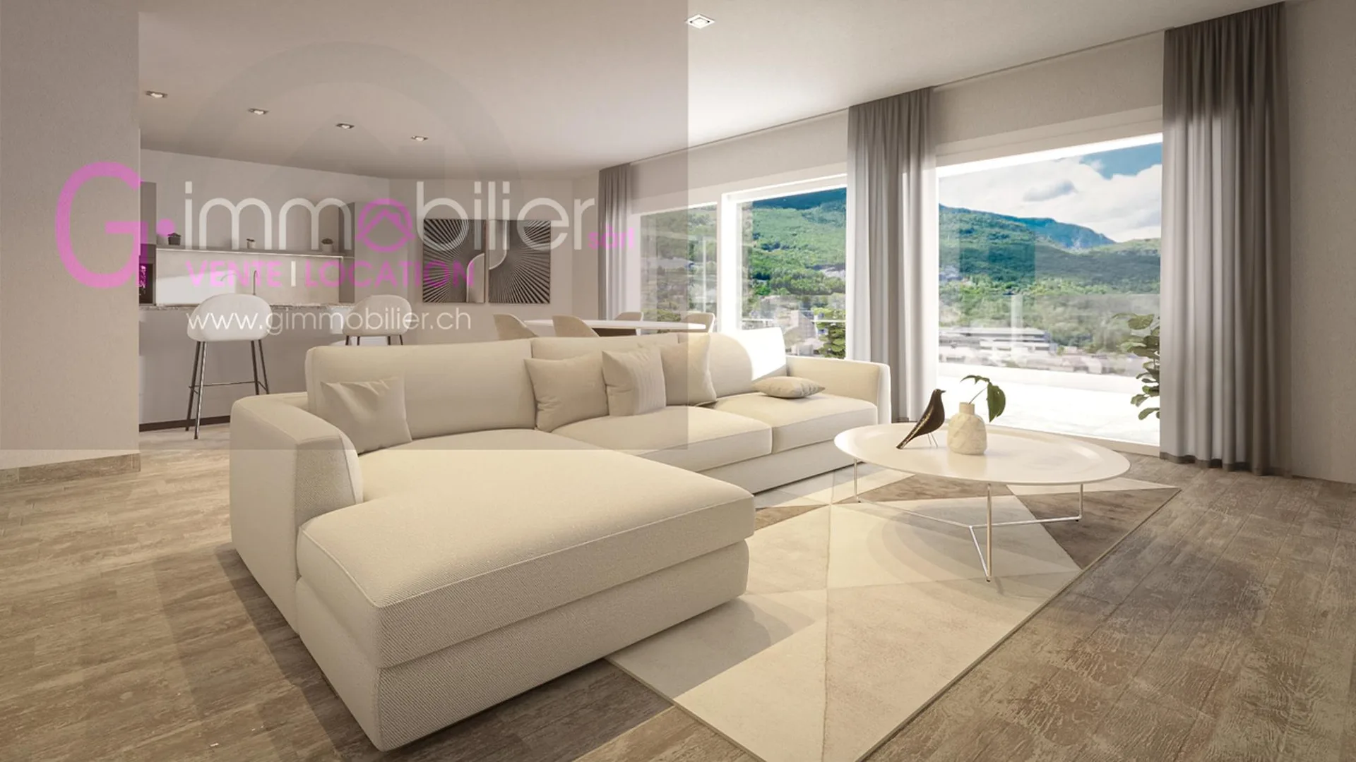 Neubau in Monthey - 4,5 Zimmer, 121m2 im 2. Stock