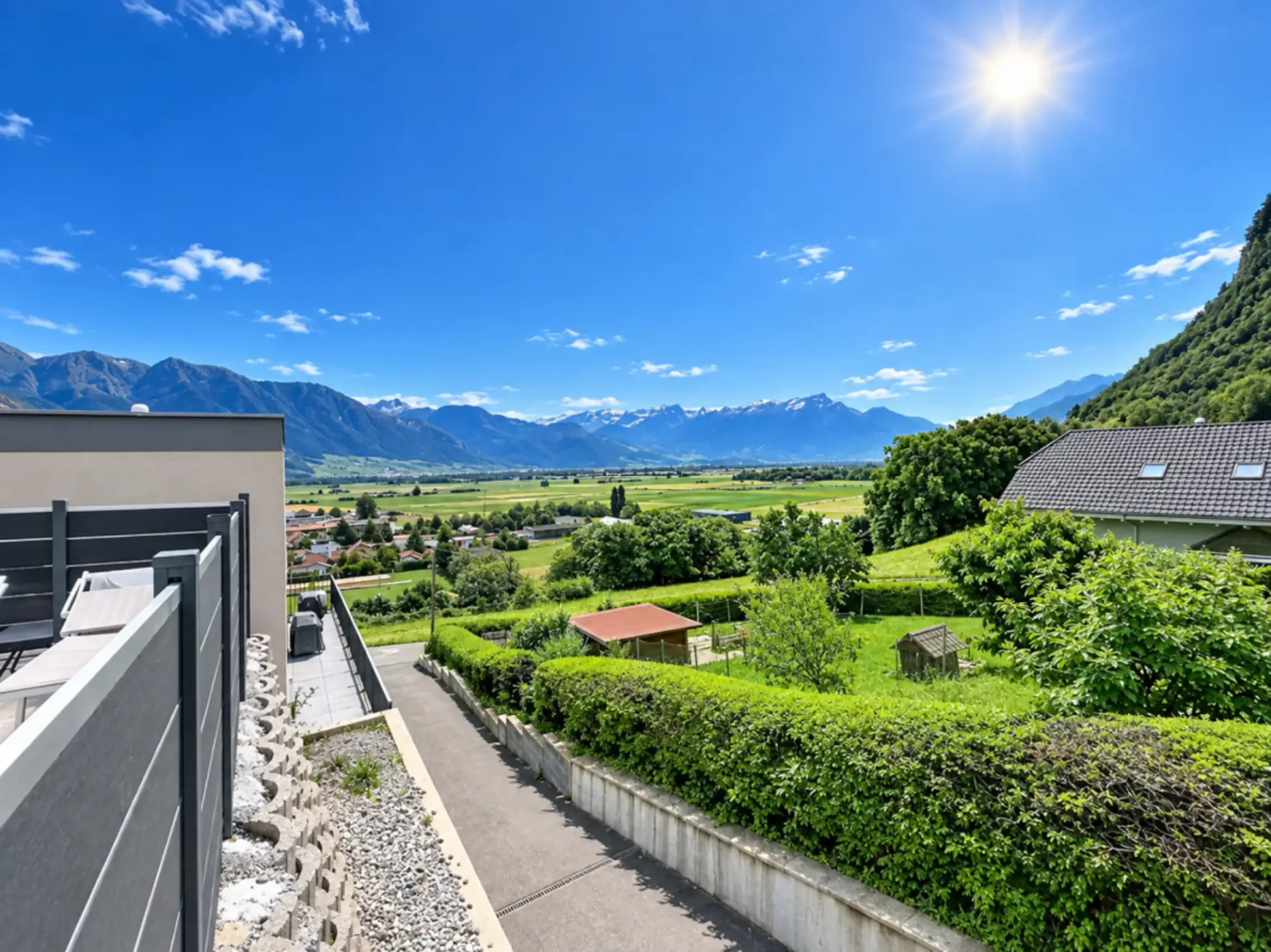 Sublime semi-detached villa with 4.5 rooms in Vouvry!