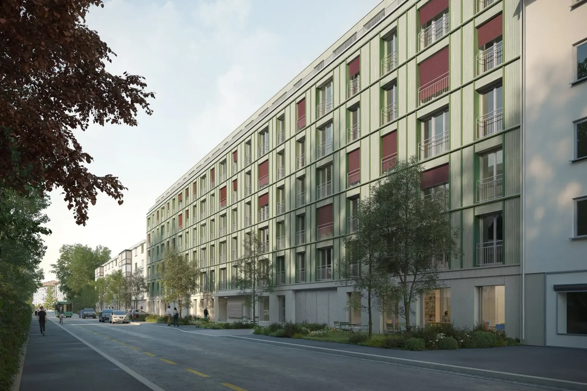 4.5 room cooperative apartment for families in a new building