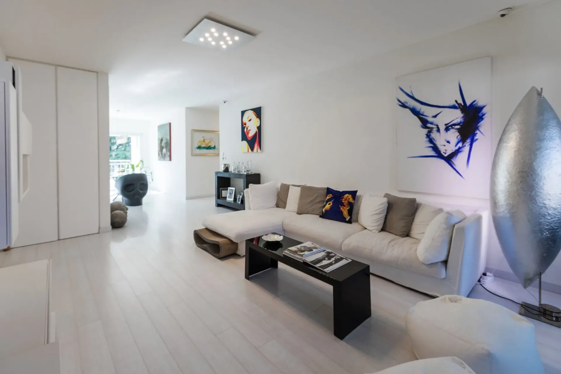Lugano-Besso 4.5-Zimmer-Wohnung möbliert sehr hell
