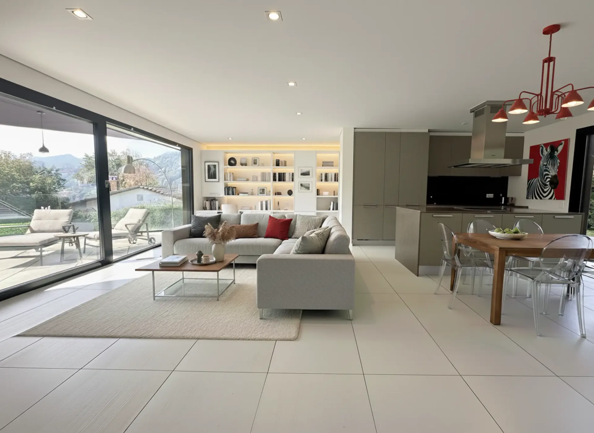LUGANO-DAVESCO: 3,5 Zimmer Design mit Spa und Grotto