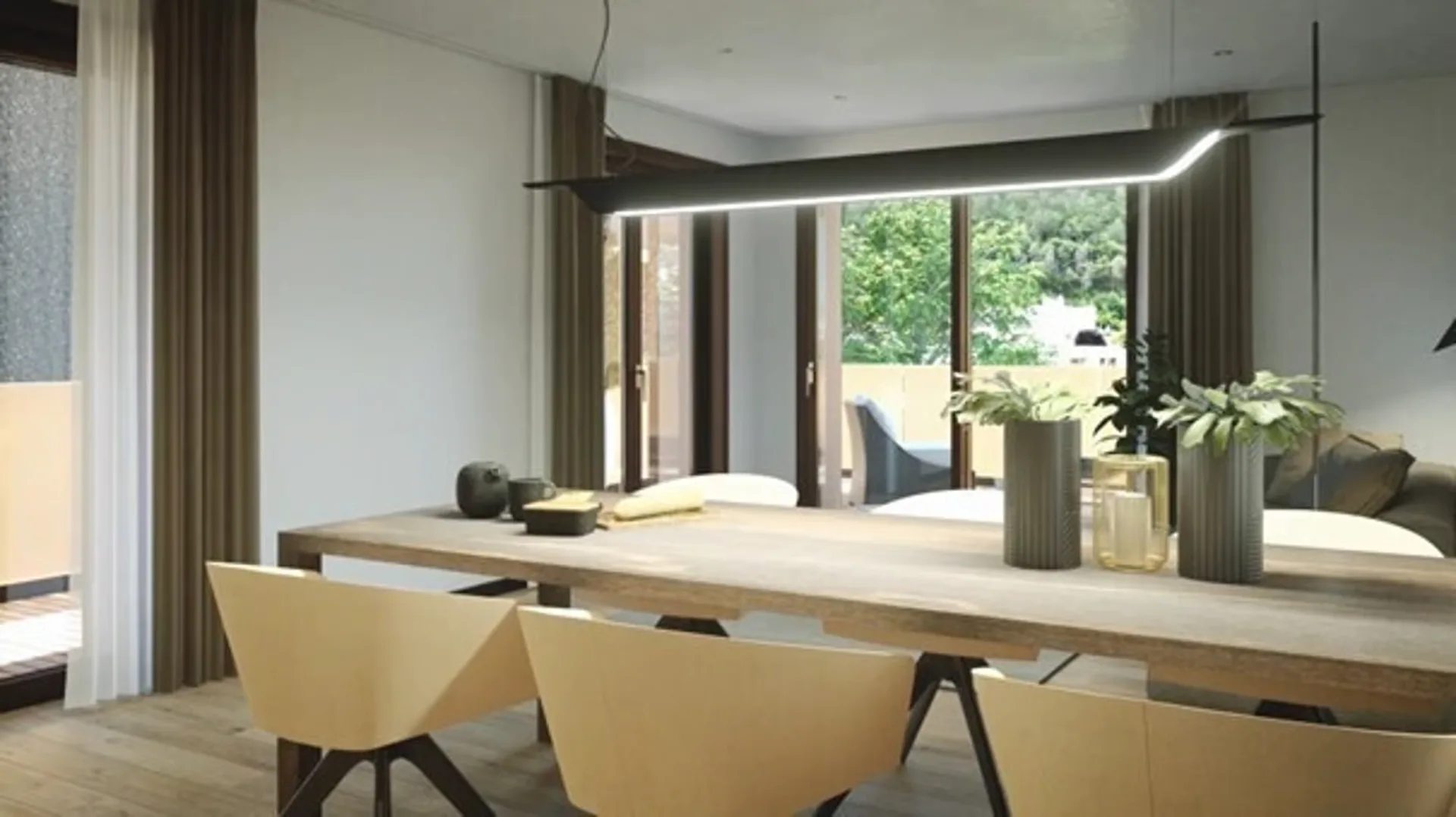 Appartement neu 3,5 Zimmer, Terrasse - Garten im Zentrum von Martigny