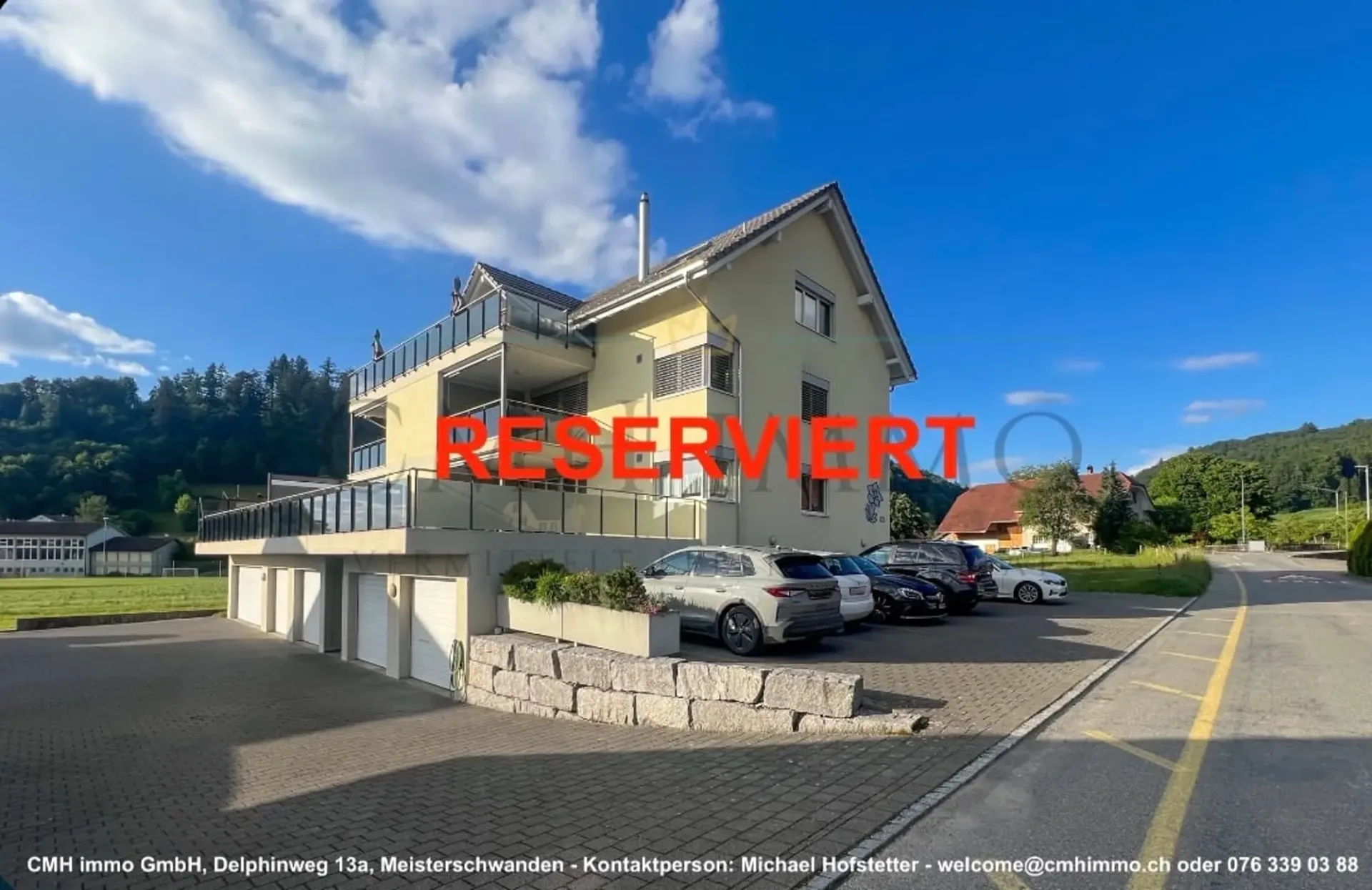 3½-Zimmerwohnung mit 68 m² Terrasse – Wohnen im Grünen mit viel Privatsphäre