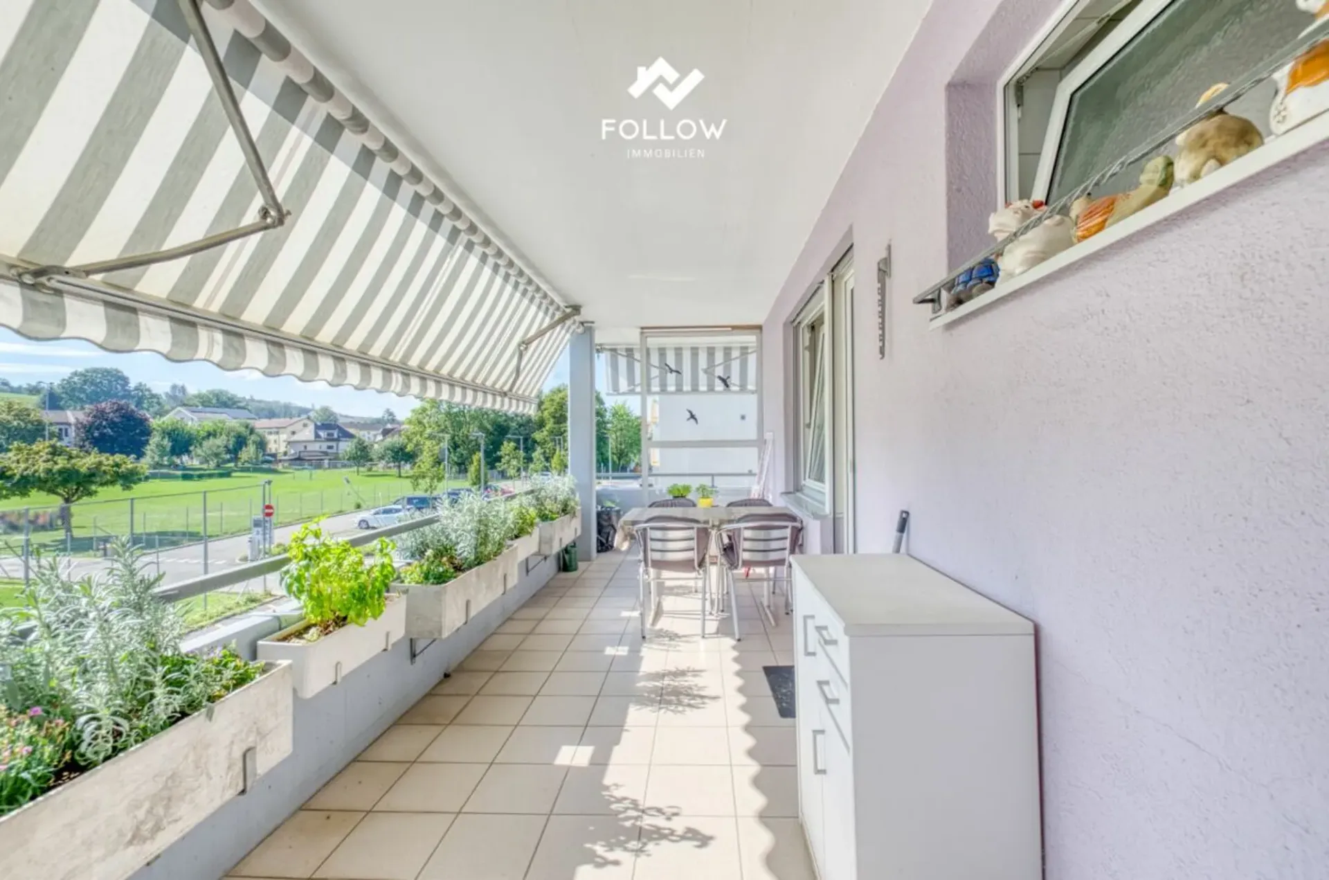 Viel Platz und herrlich hell: 4.5-Zimmer-Wohnung mit grossem Balkon