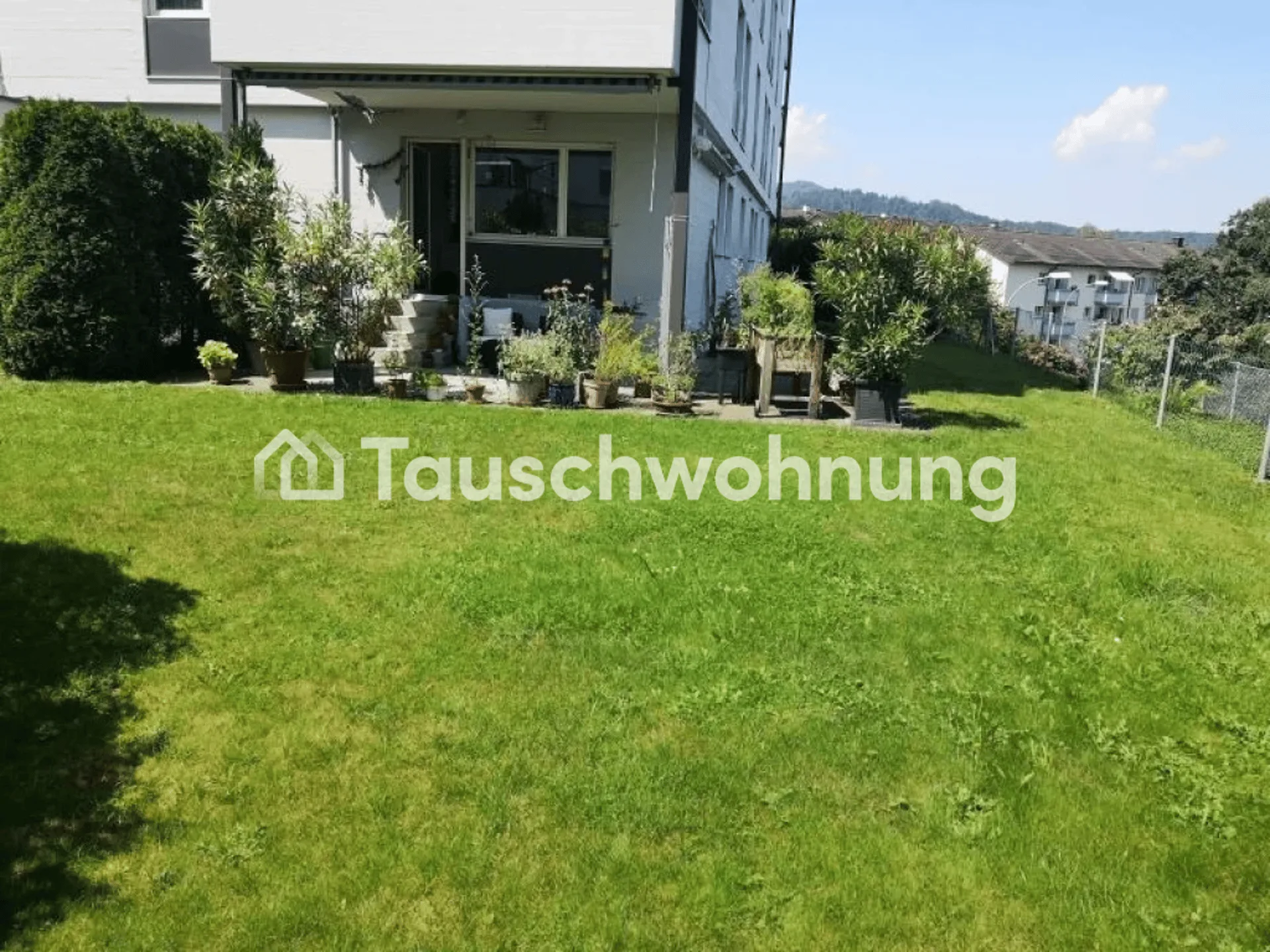 Helle 3.5-Zimmerwohnung mit Garten zum Tausch