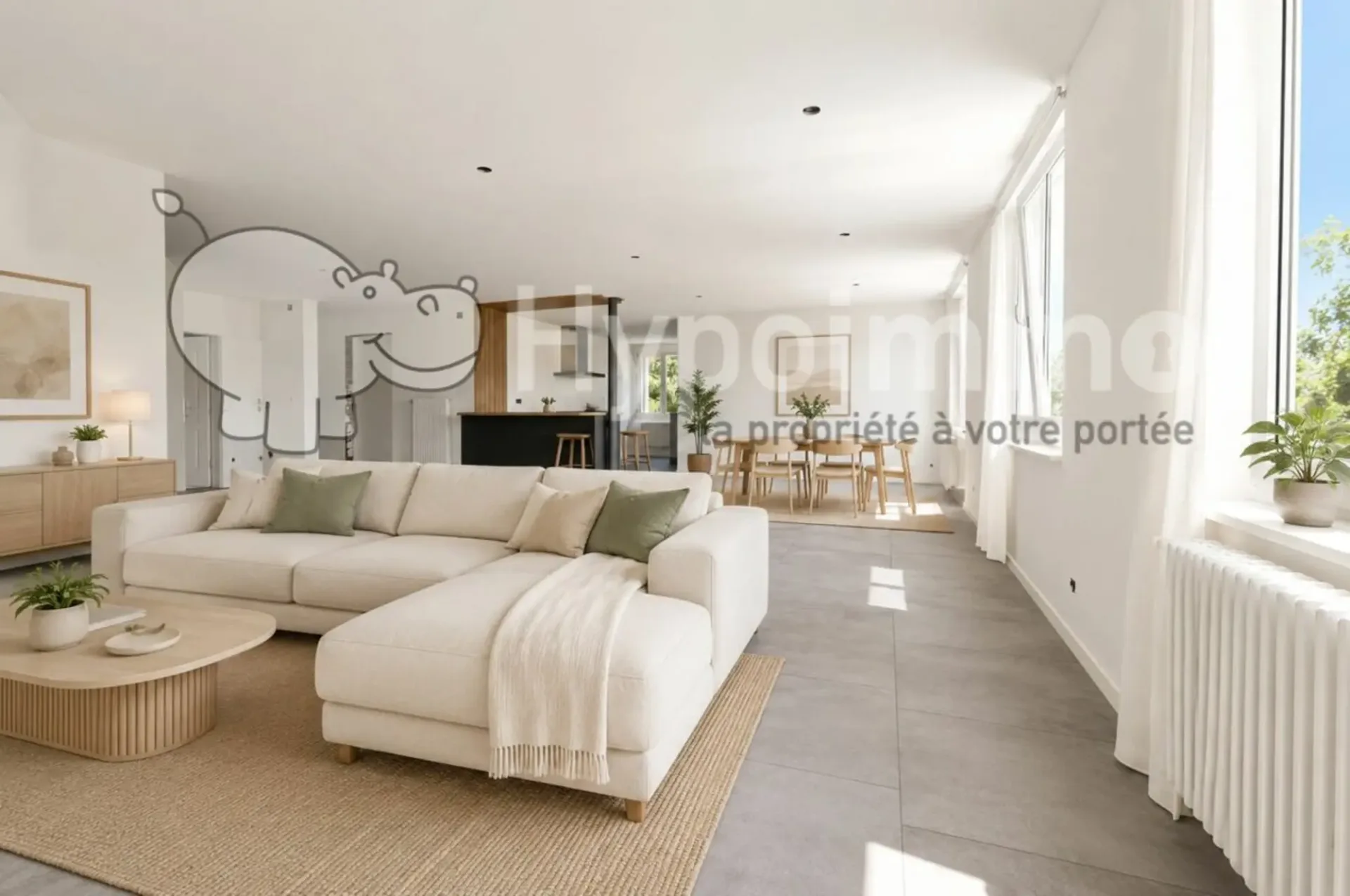 Magnifique appartement de 4.5 pièces entièrement rénové