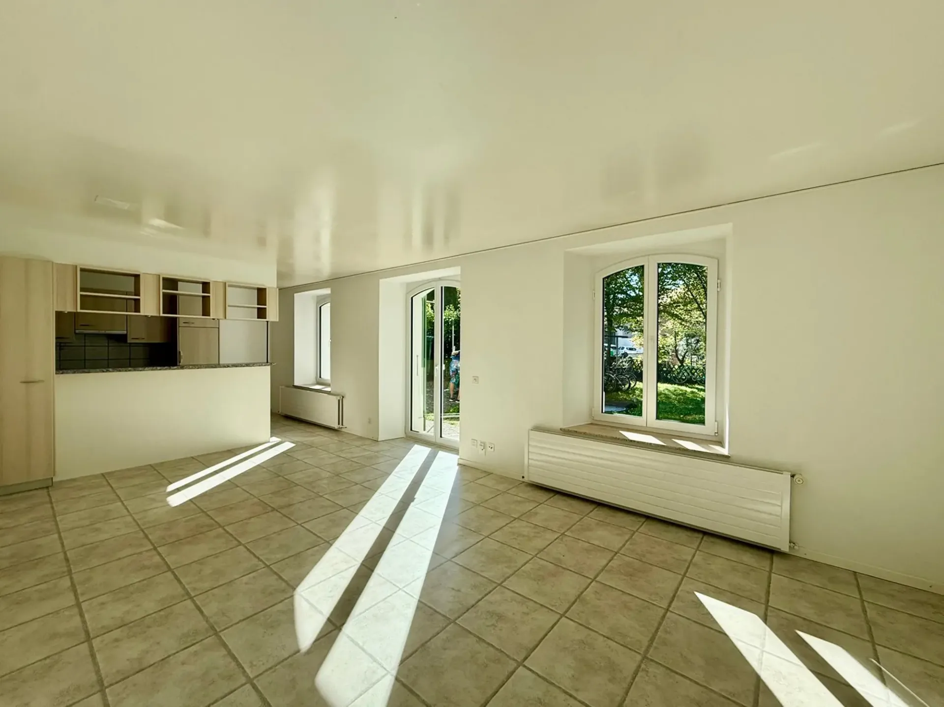1-bedroom apartment with garden seating