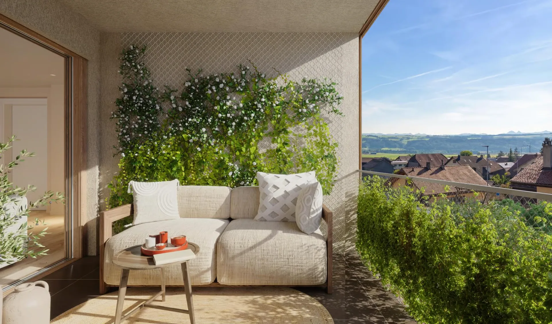 Schönes 3.5-Zimmer-Neubau mit geräumiger Loggia
