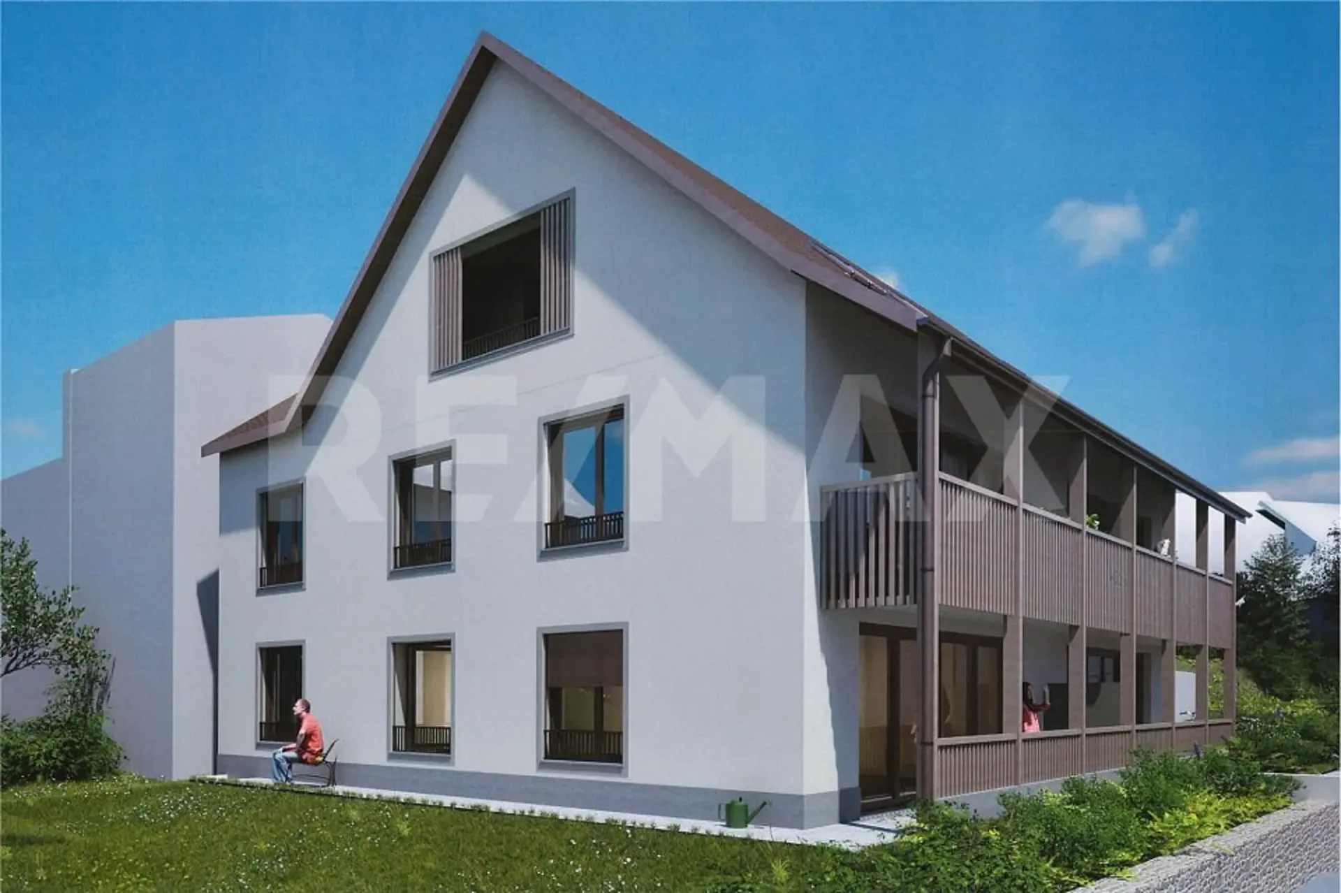5 appartements neufs modernes à louer au cœur de Hellikon