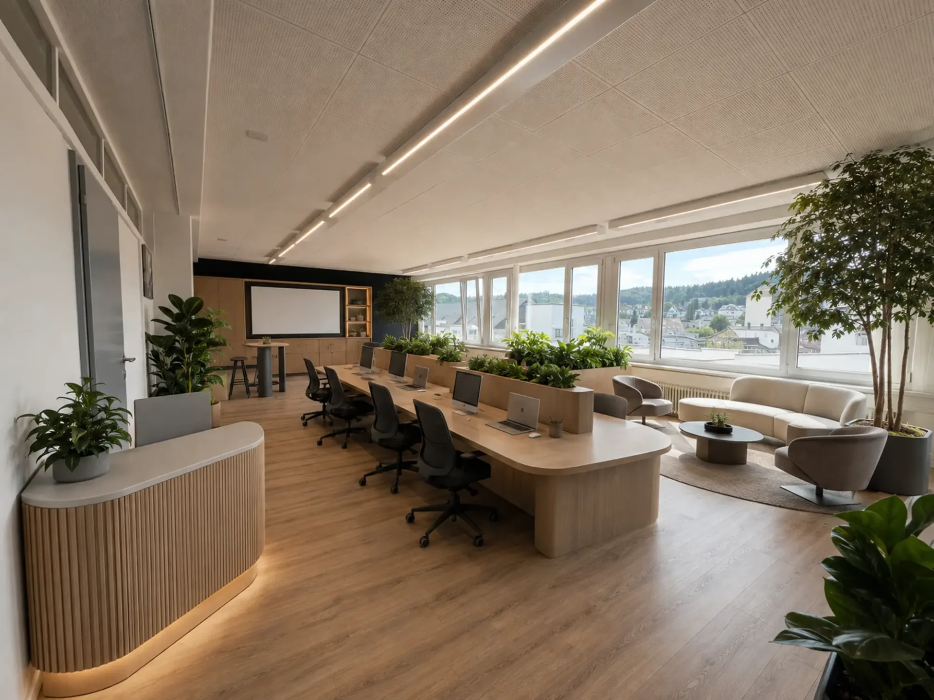 Einzigartige Gewerbefläche/ Büro inkl. Nebenkosten und Parkplatz und Besucherparkplätze an Top Lage