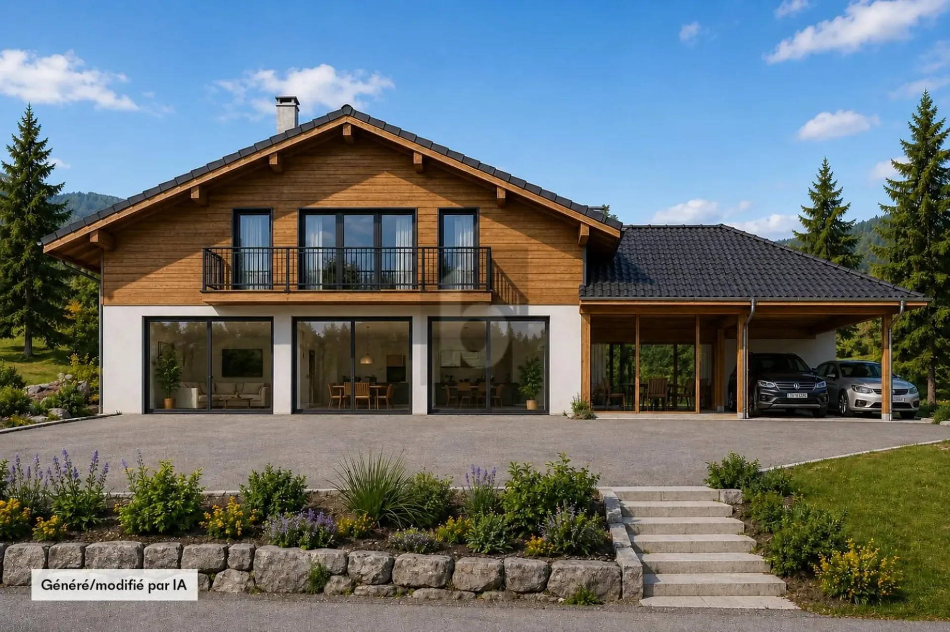 Architektenchalet NEU - PRIVILEGIERTER STANDORT