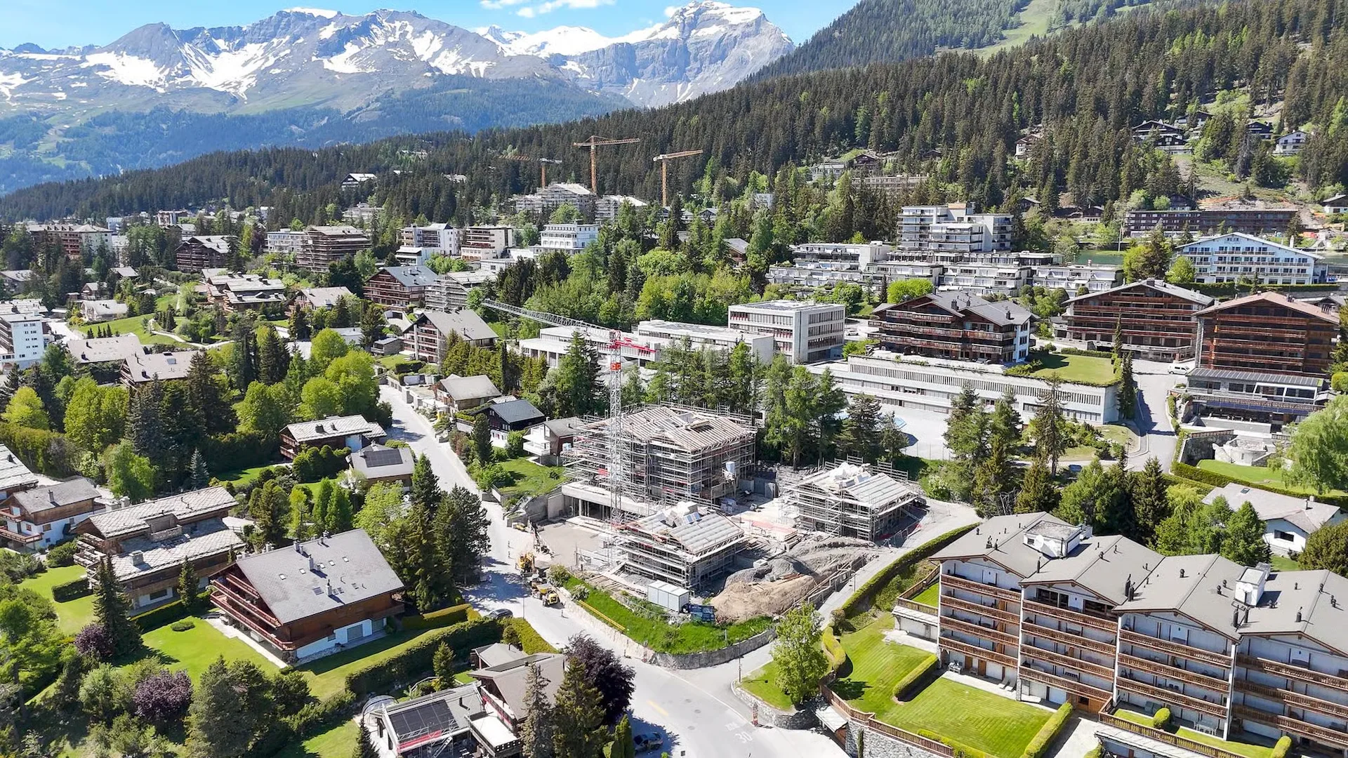 Parkplätze zu verkaufen? Zentrum von Crans-Montana