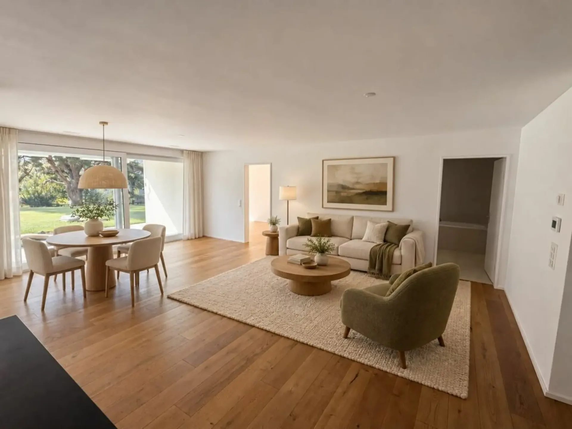 Viel Platz, eigener Garten und Ruhe - 3.5-Zimmer-Wohnung in Maienfeld