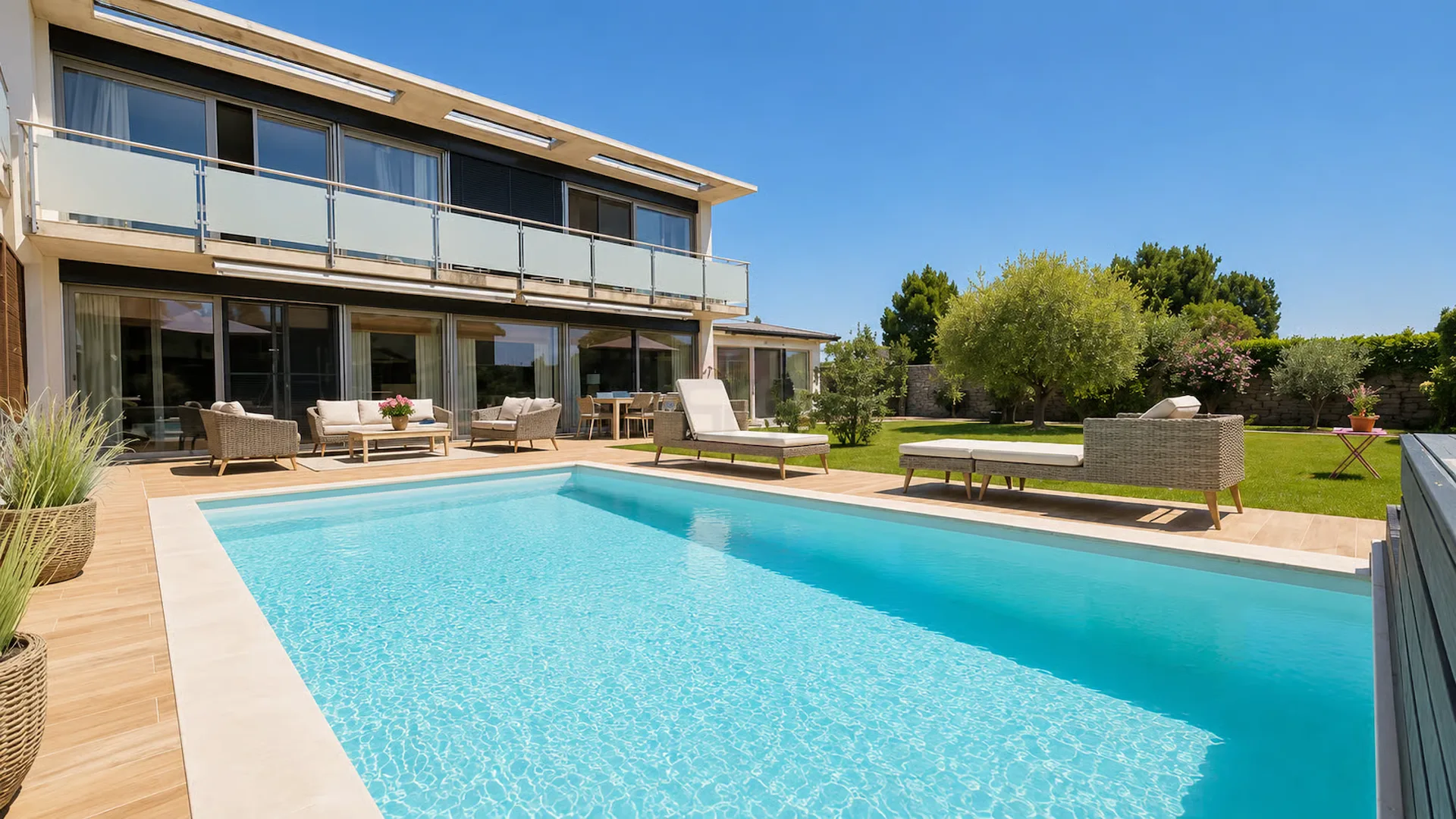 Contemporäne Villa von Prestige vor den Toren von Genf