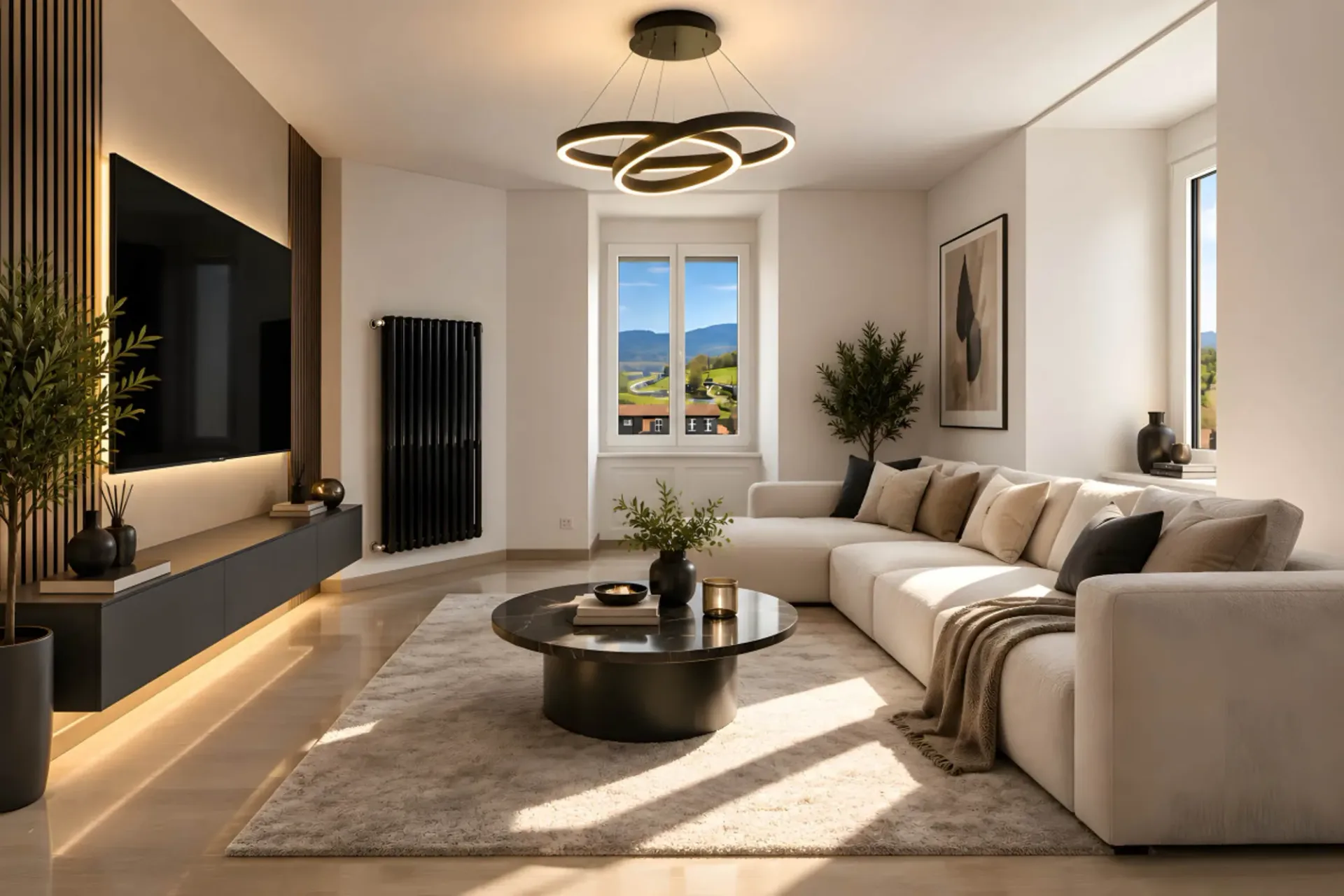 Eleganza assoluta: marmo e luce