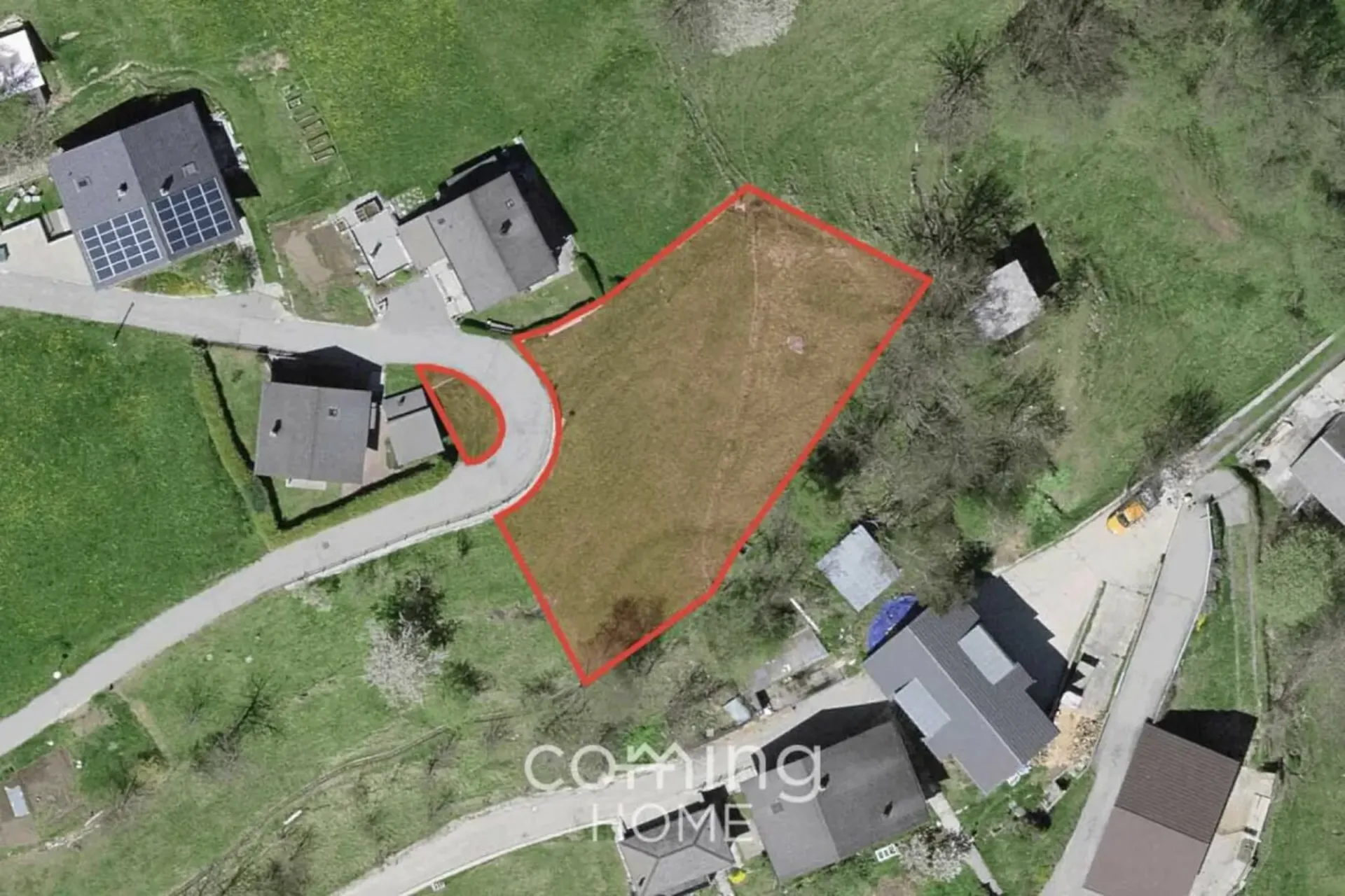 Building lot in Mund - sunny location with mountain views and development potential