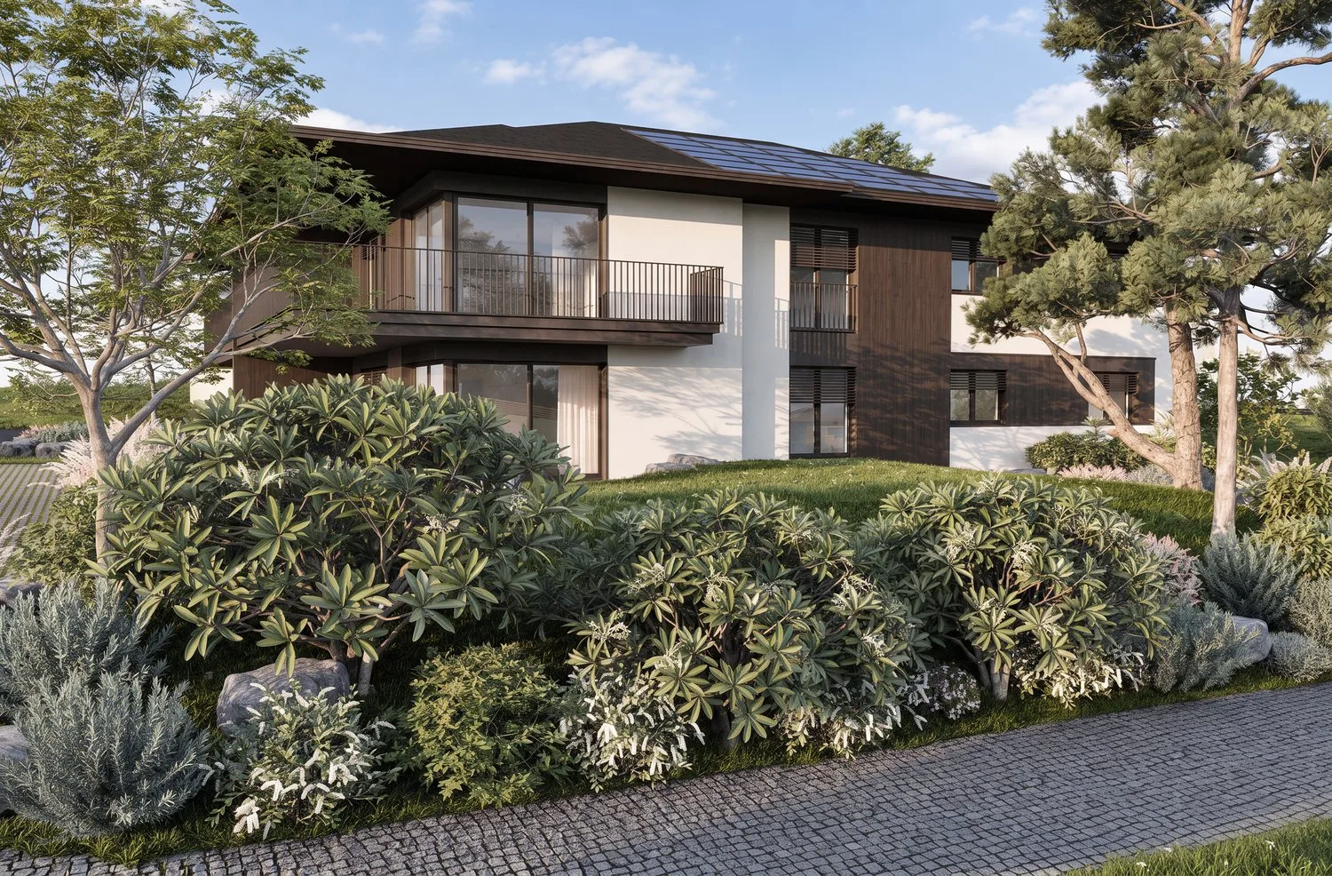 Magnifique appartement au rez-de-chaussée avec grand jardin de 4.5 pièces à Ecublens